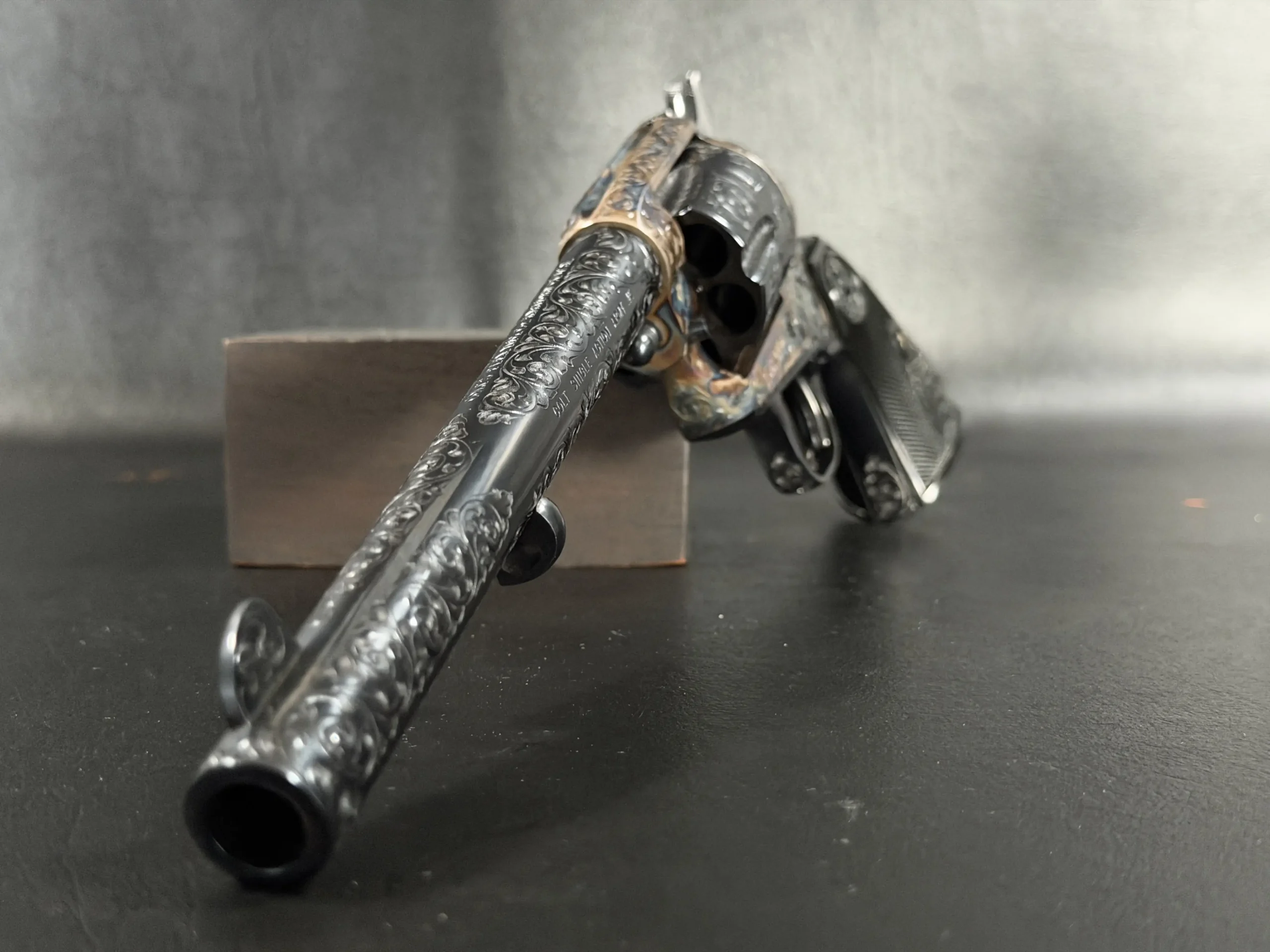 1978 Colt Single Action Army Engraved 45 Colt