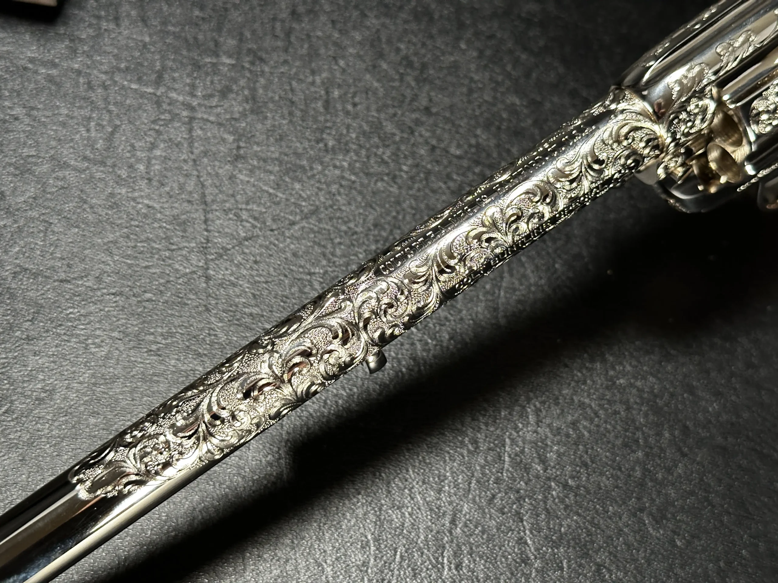 Colt Buntline Nickel Engraved Cylinder