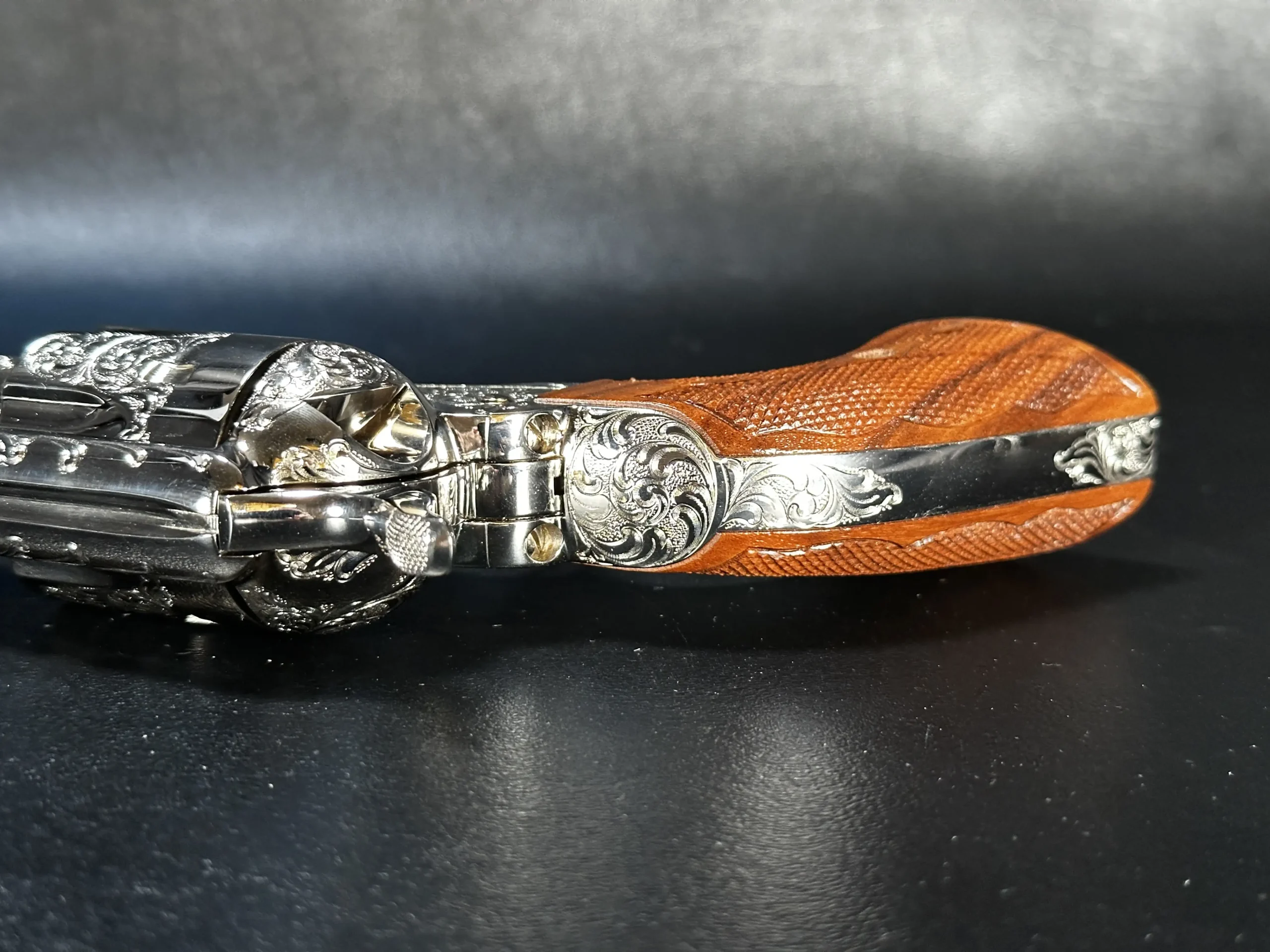 Colt Buntline Special Factory Scroll Engraving