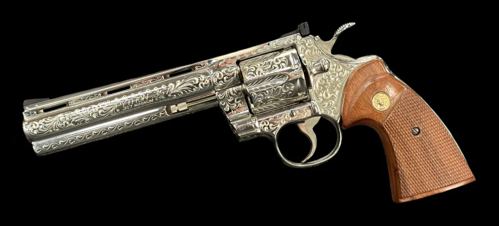 Colt Python Factory Class D Engraved SN-V57843