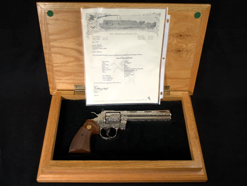 Colt Python Class D Engraved Masterpiece | Luxus Capital