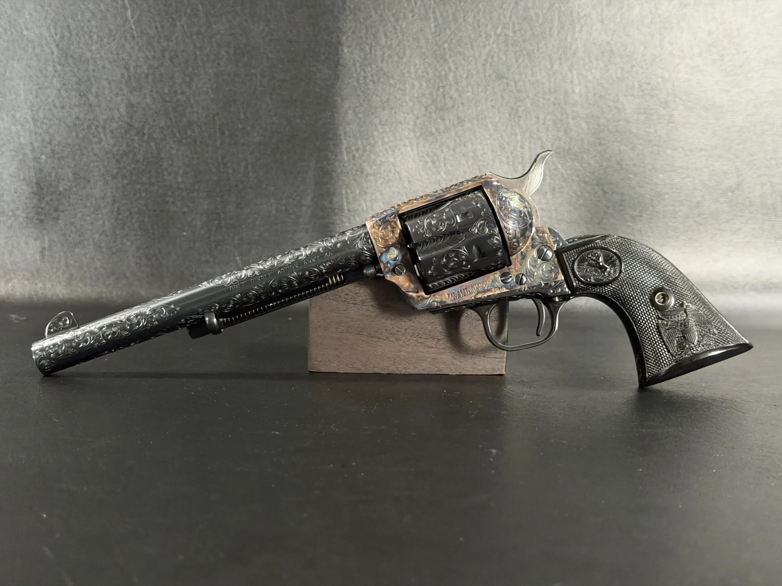 Colt SAA Master D Engraving 45 Colt Revolver