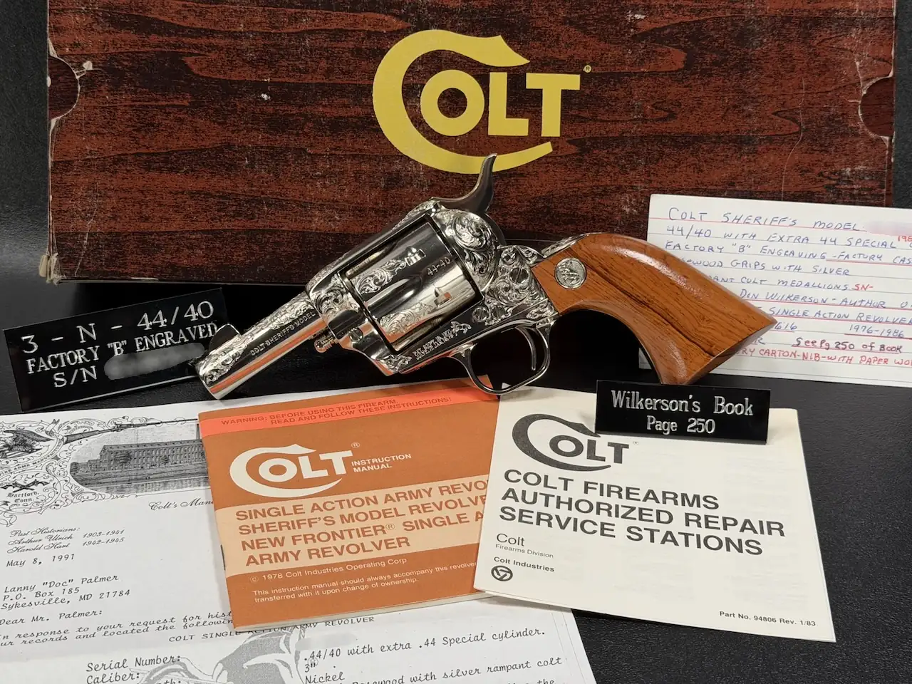 Colt SAA Sheriff Special Don Wilkerson