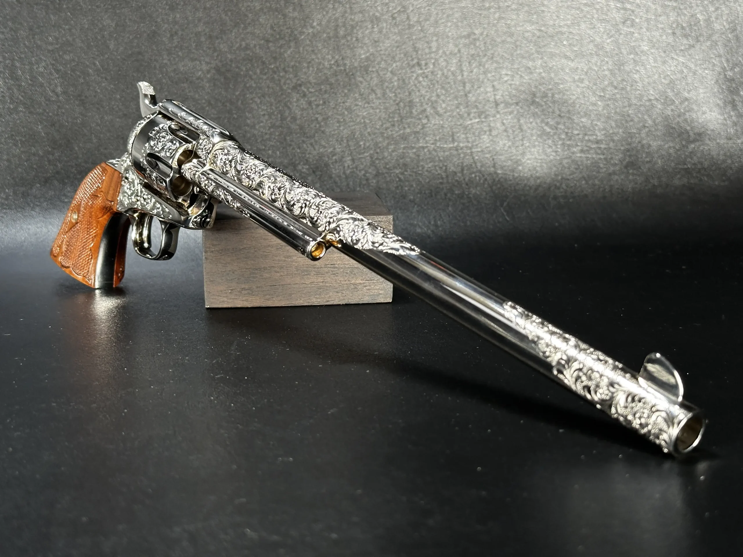 Colt Single Action Army Buntline Nickel Finish