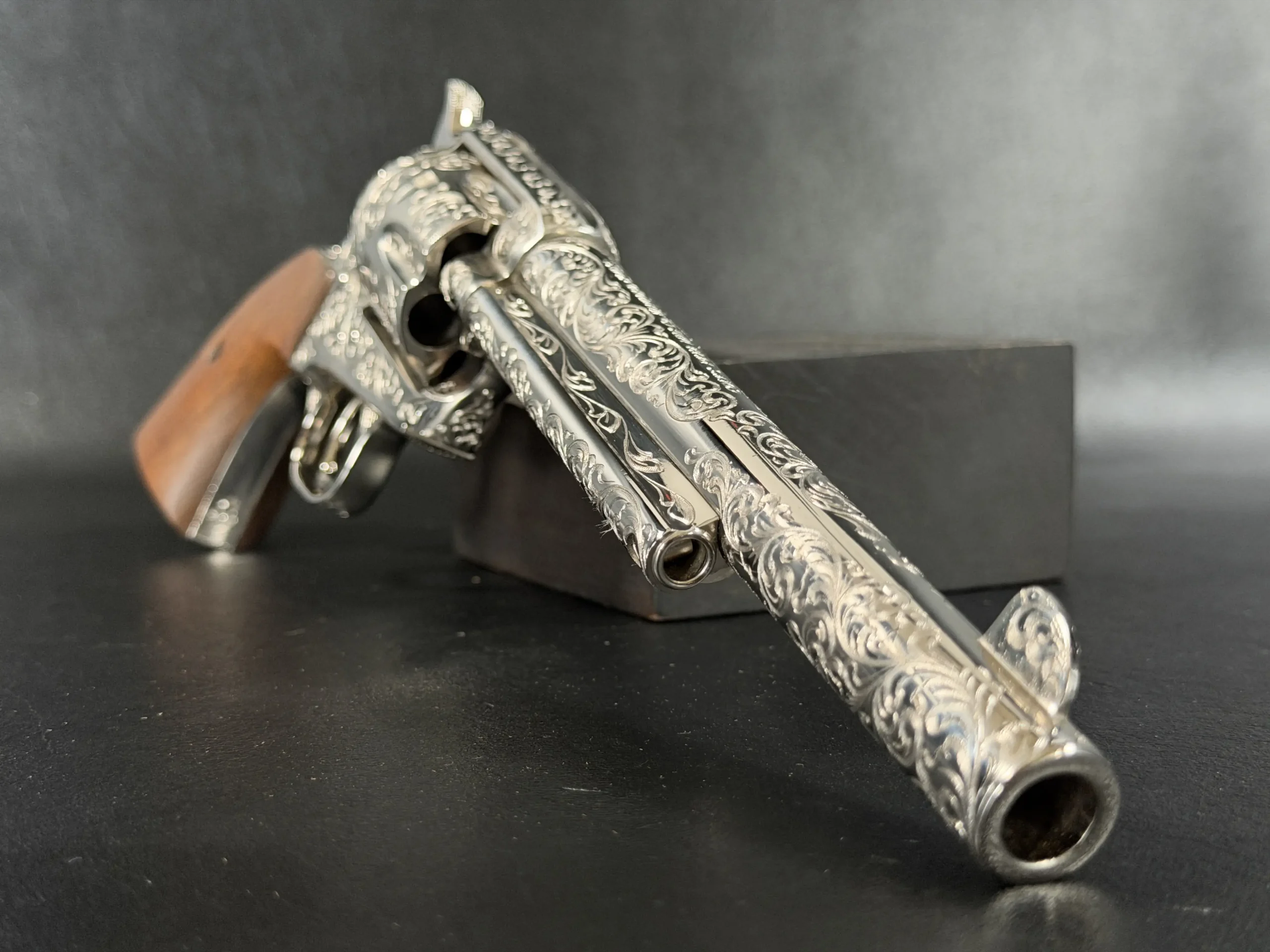 Colt Single Action Army Class D Scroll Engraving