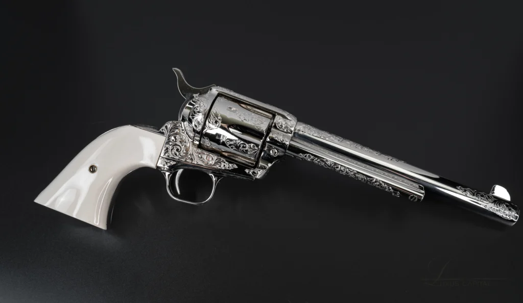 Colt Single Action Army Factory Engraved SN-8A57071