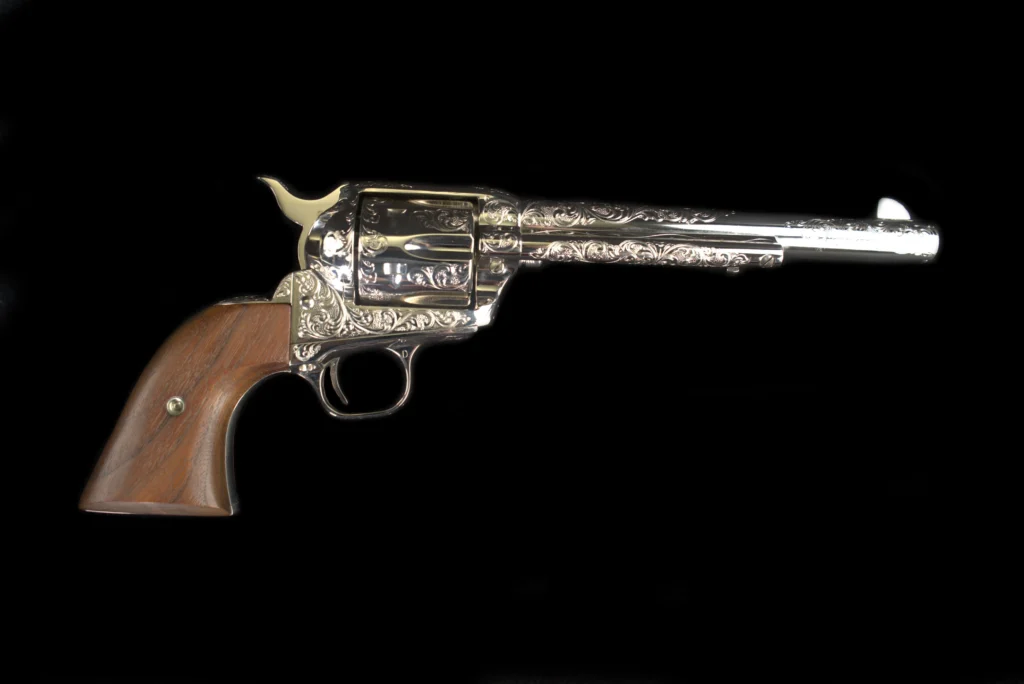Colt Single Action Army Factory Engraved SN SA18731