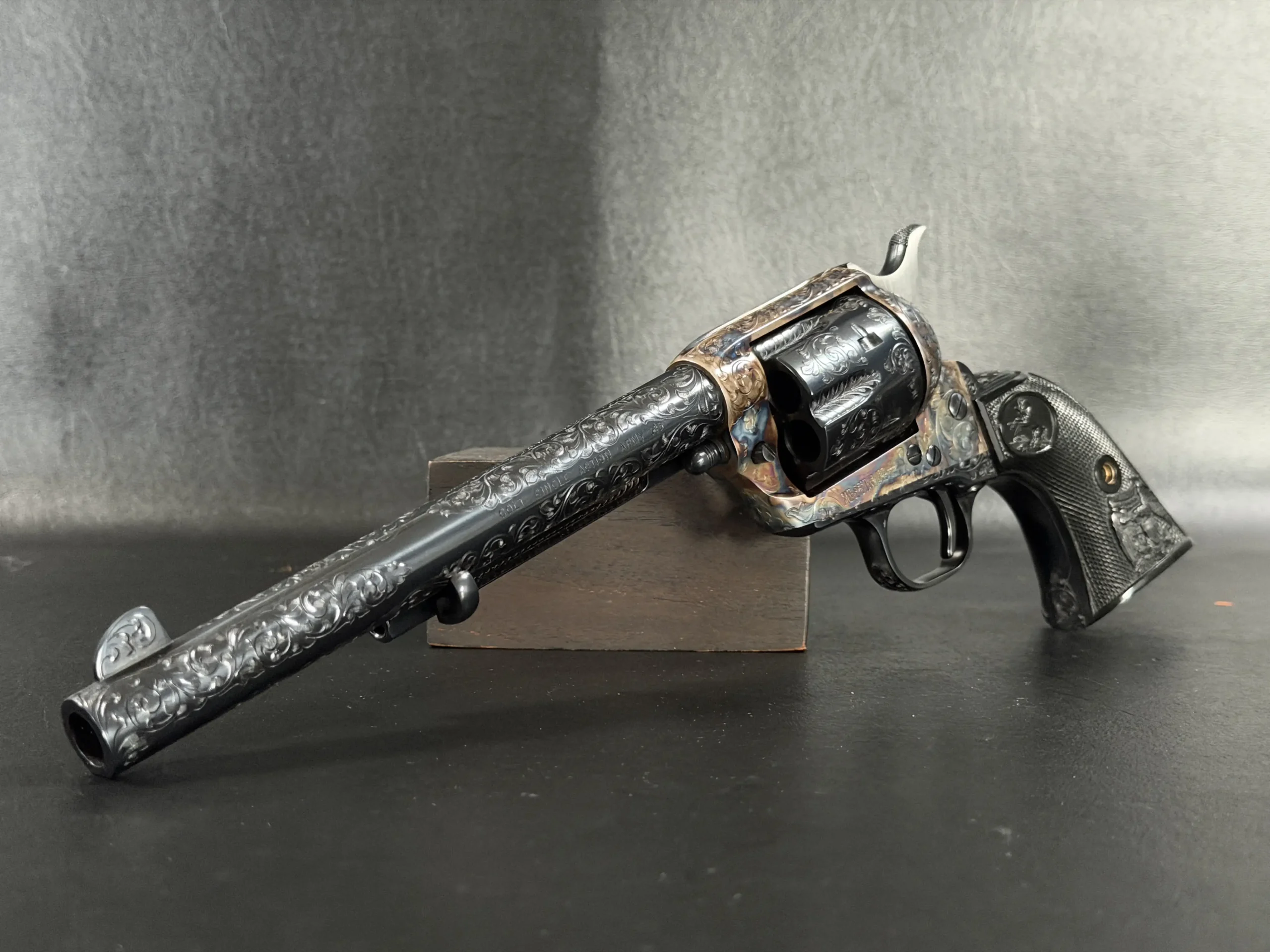 Colt Single Action Army Master D Factory Engraved