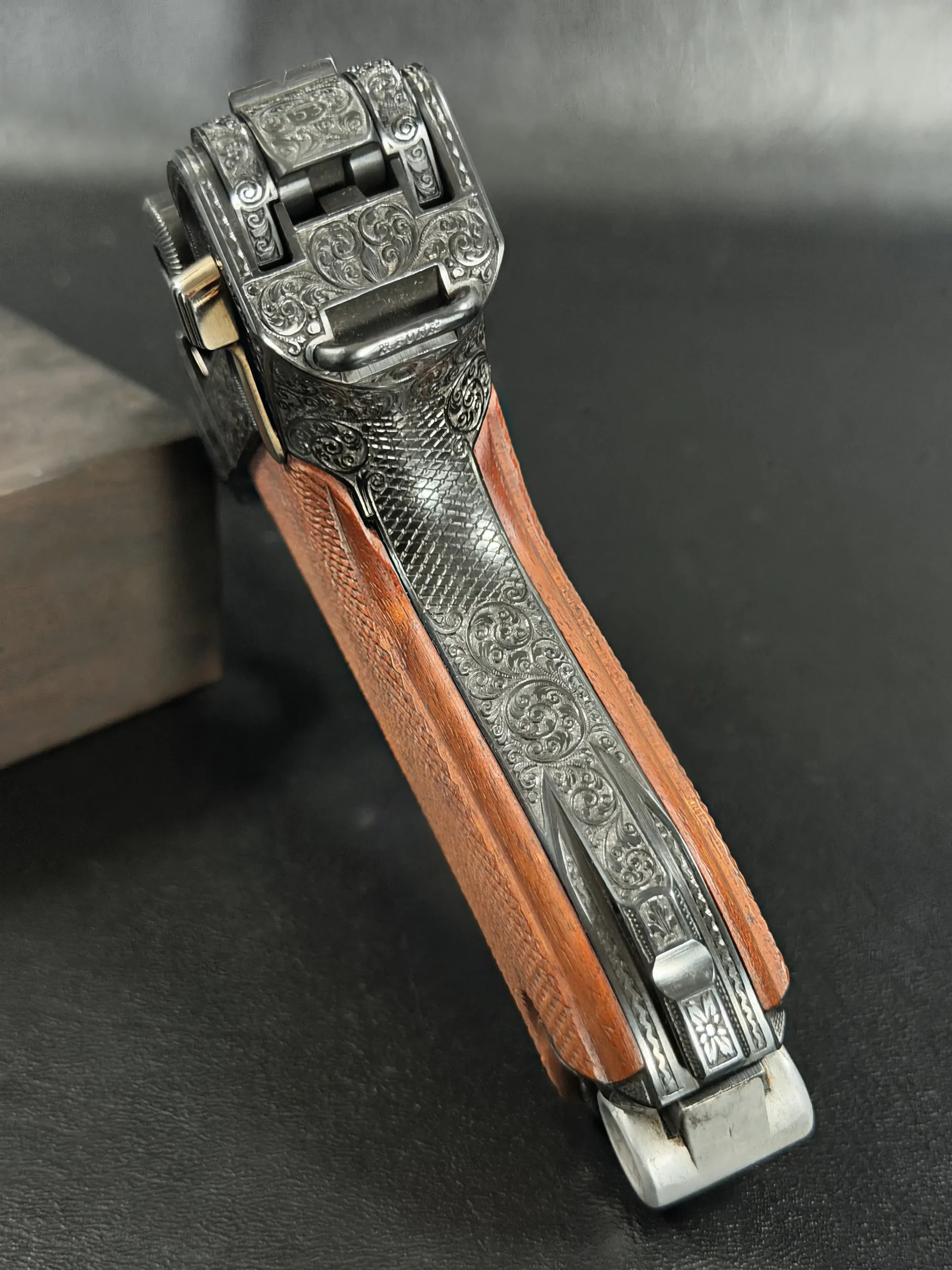 Engraved DWM Luger collector example