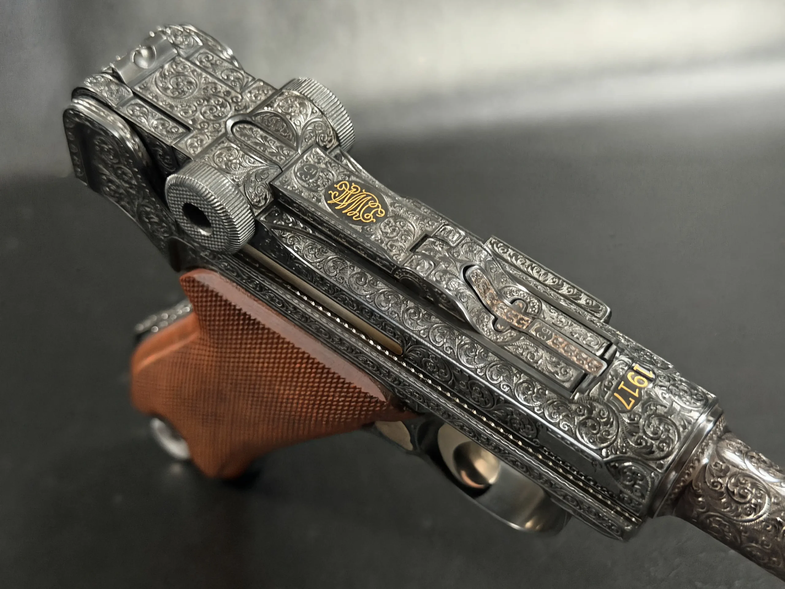 German Luger P08 high grade engraving