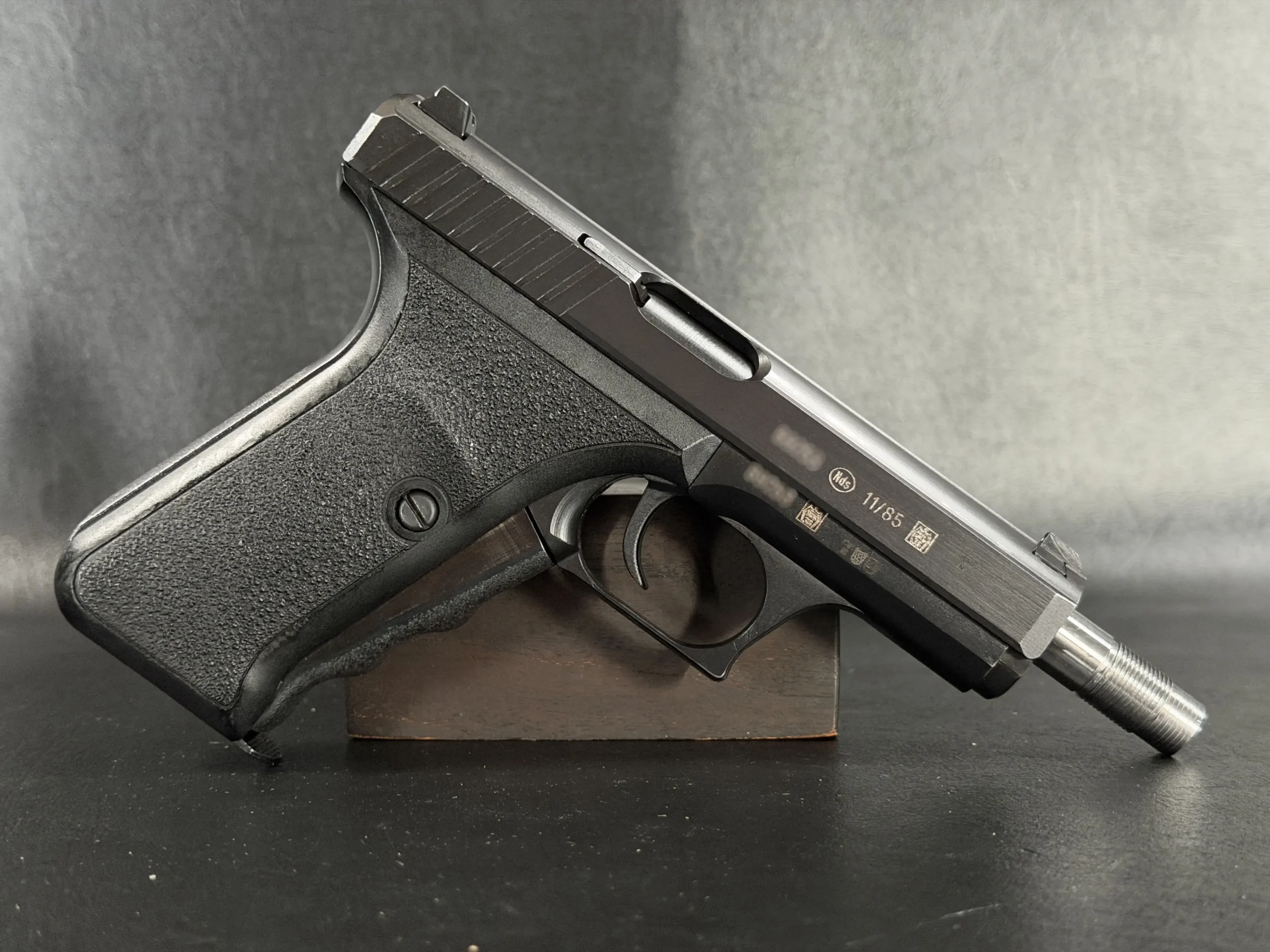 HK P7SD gas delayed blowback pistol