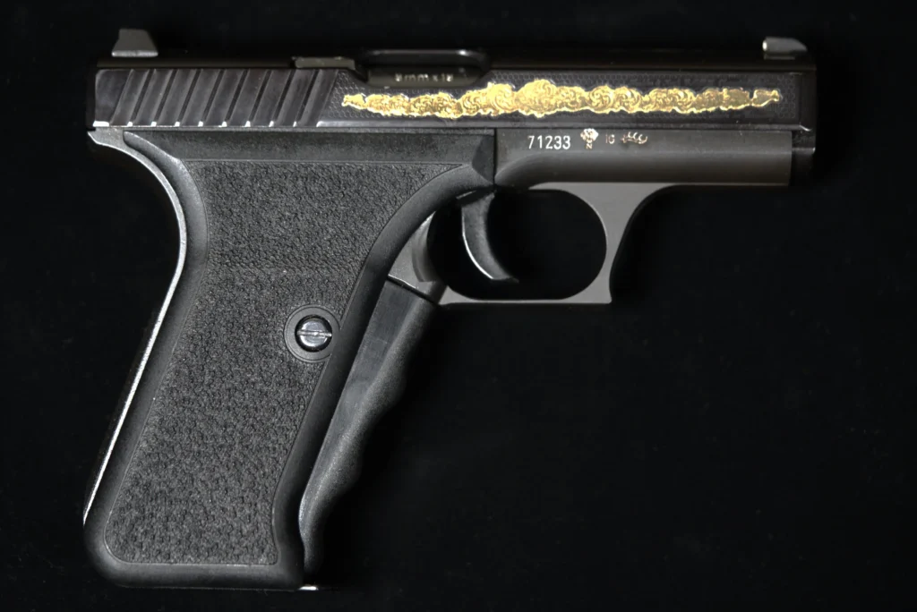 Heckler & Koch P7 Prototype Gold Plated & Engraved