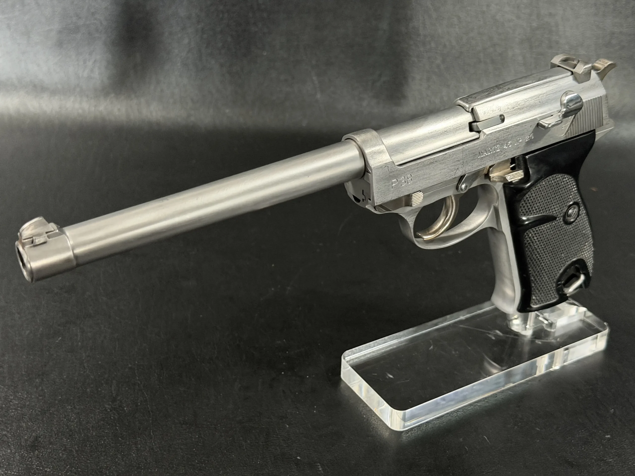John Martz Custom P38 Extended Barrel 45 ACP