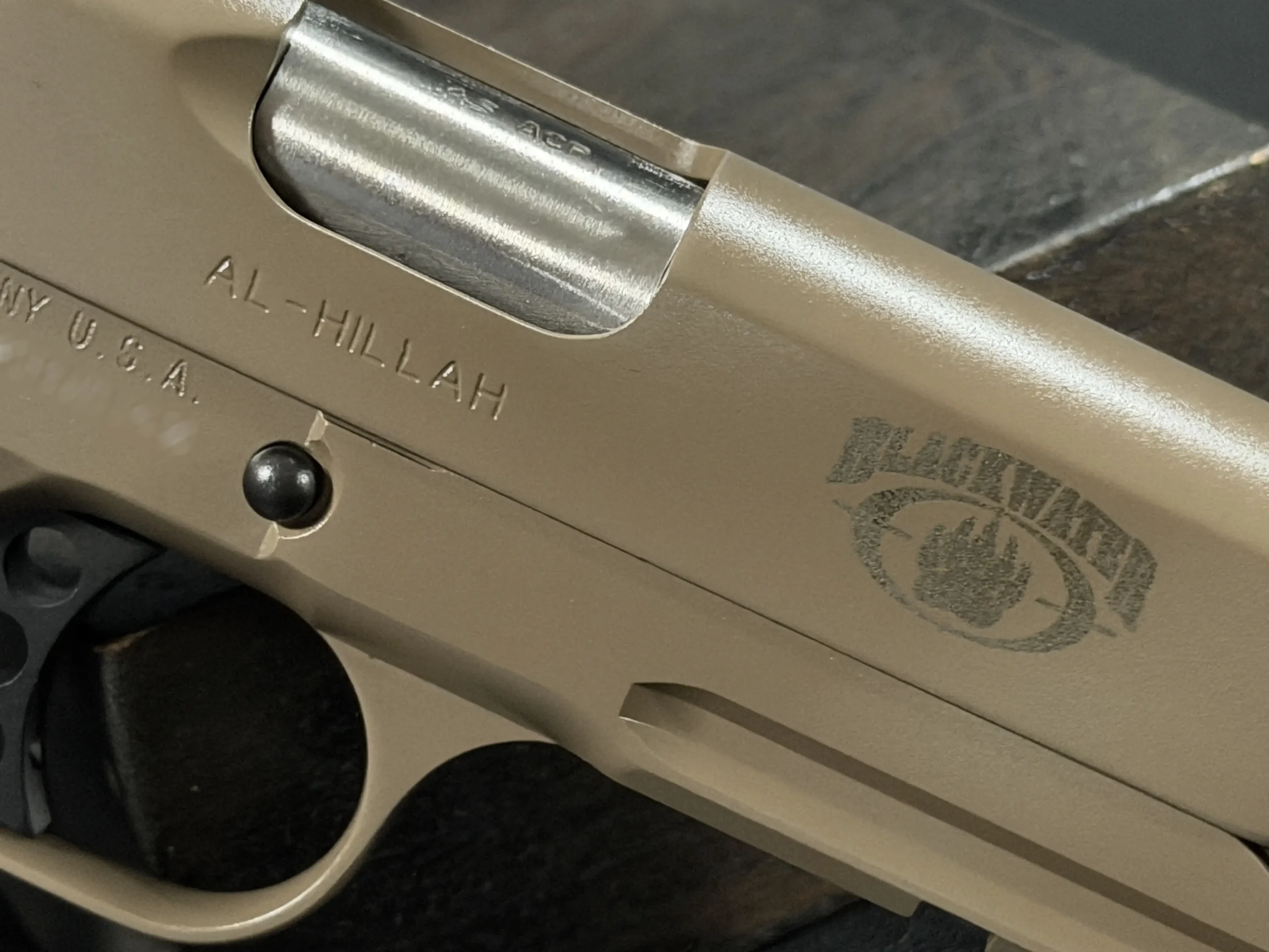 Kimber Blackwater 1911 Al Hillah Iraq Edition