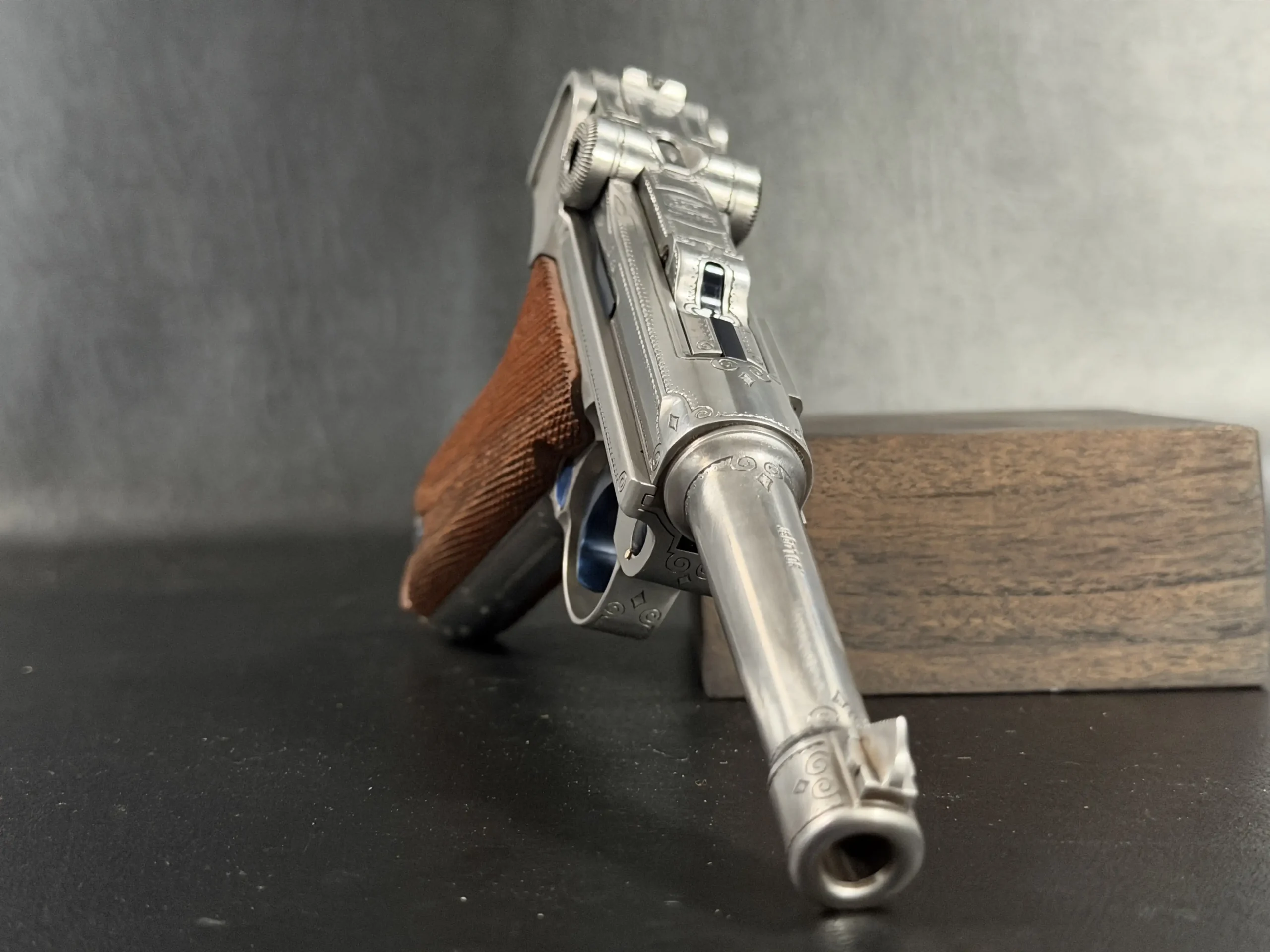 Mauser P08 Engraved Receiver Panels