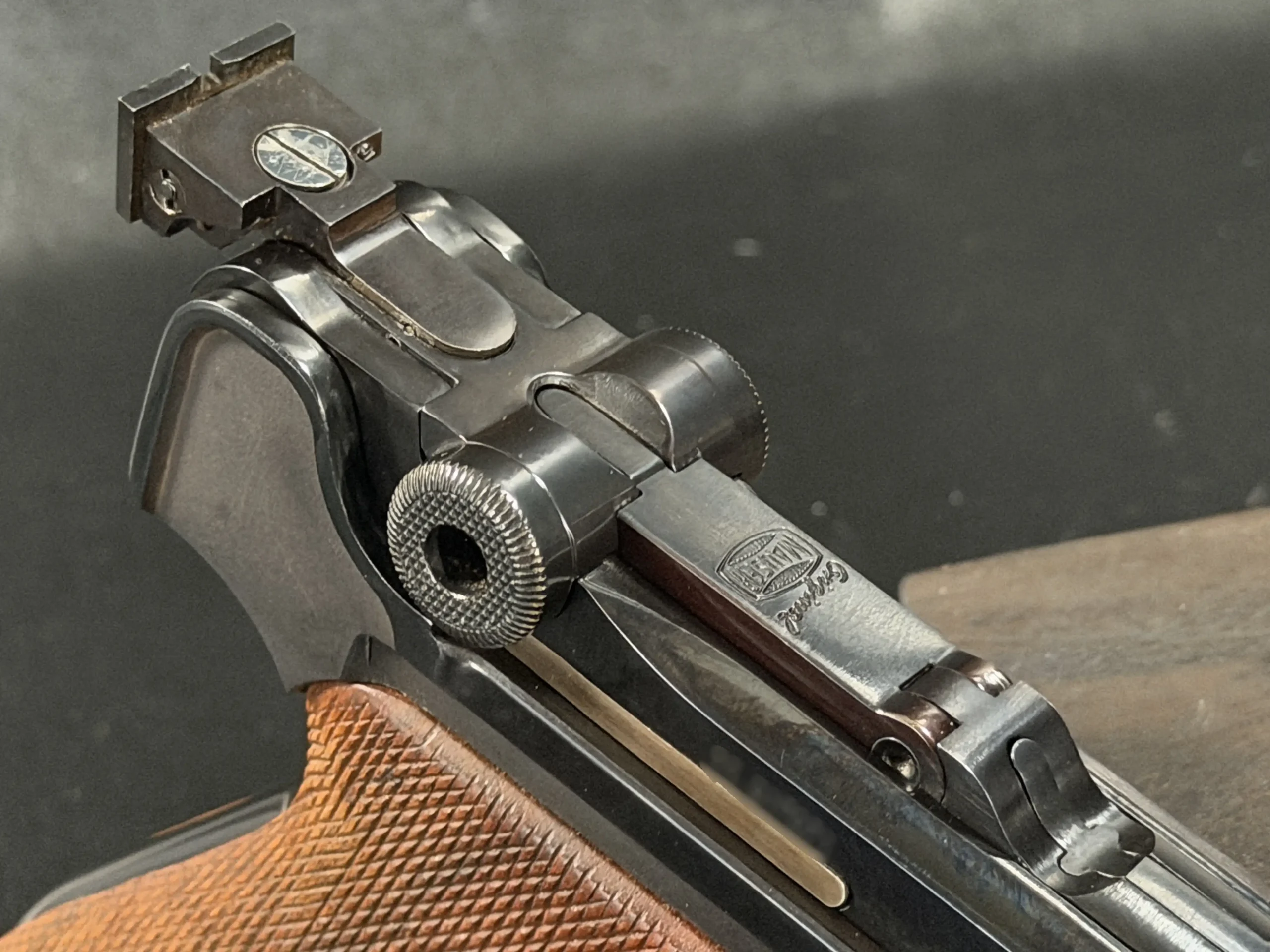 Mauser Parabellum Sport Adjustable Rear Sight