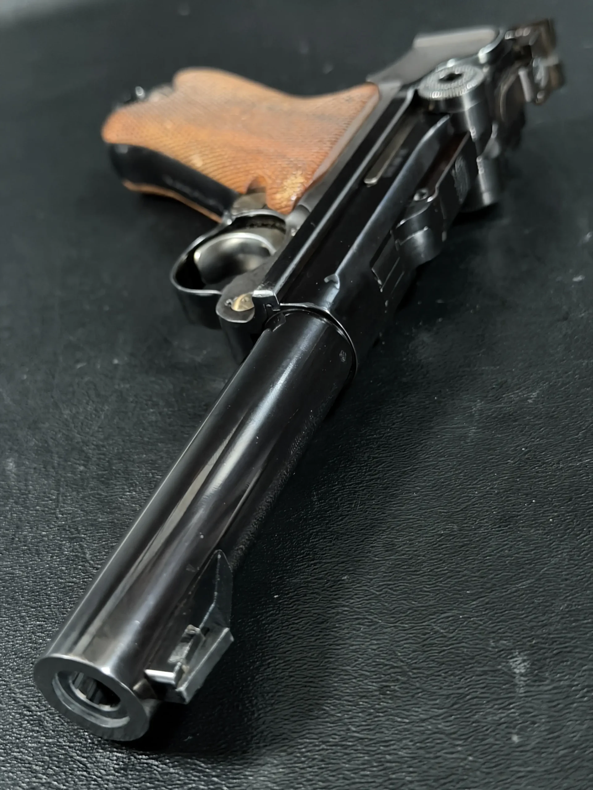 Mauser Parabellum Sport Toggle Mechanism Close Up