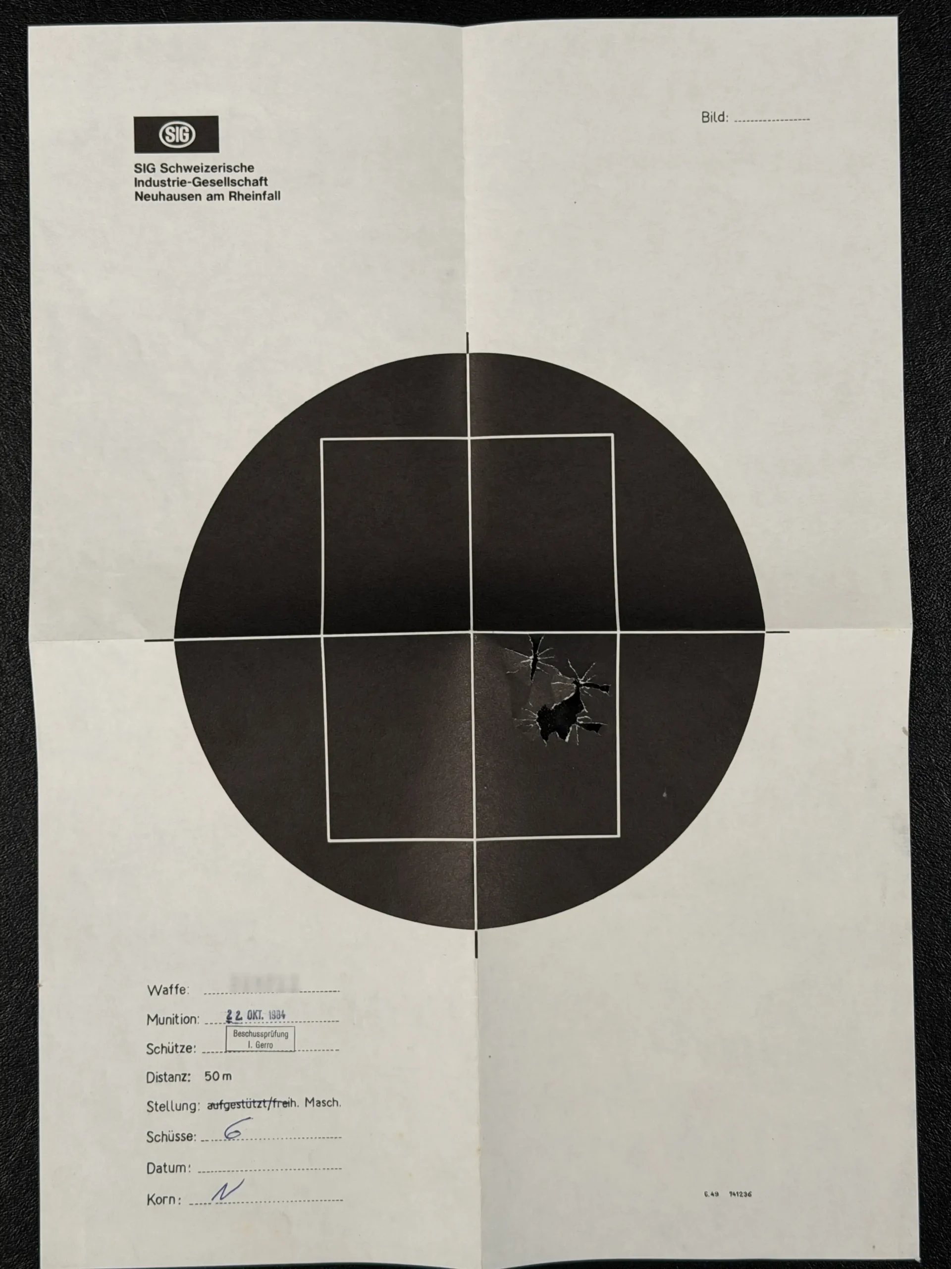 SIG P210 5 Heavy Frame Target Pistol