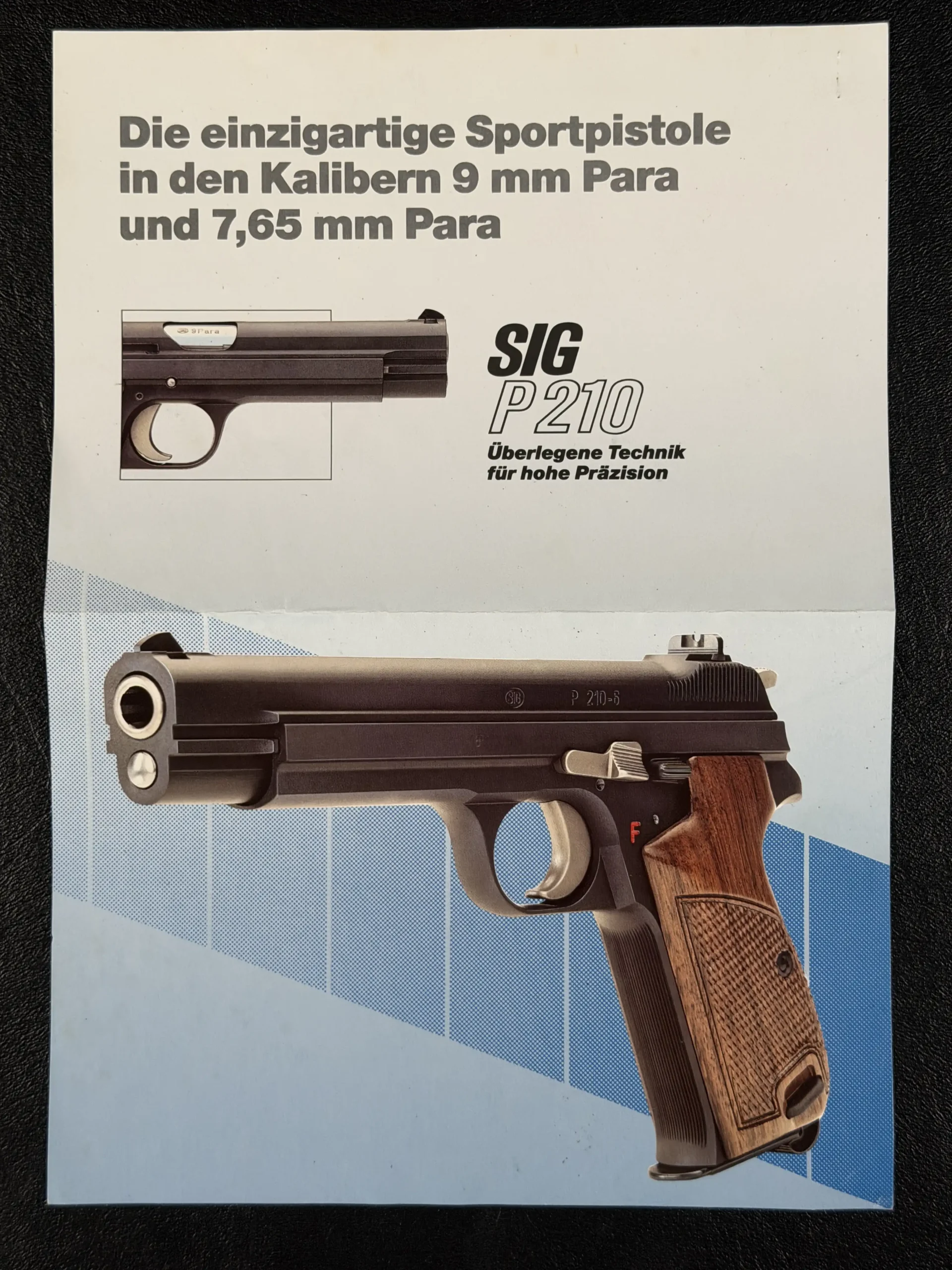 SIG P210 5 Swiss Target Pistol