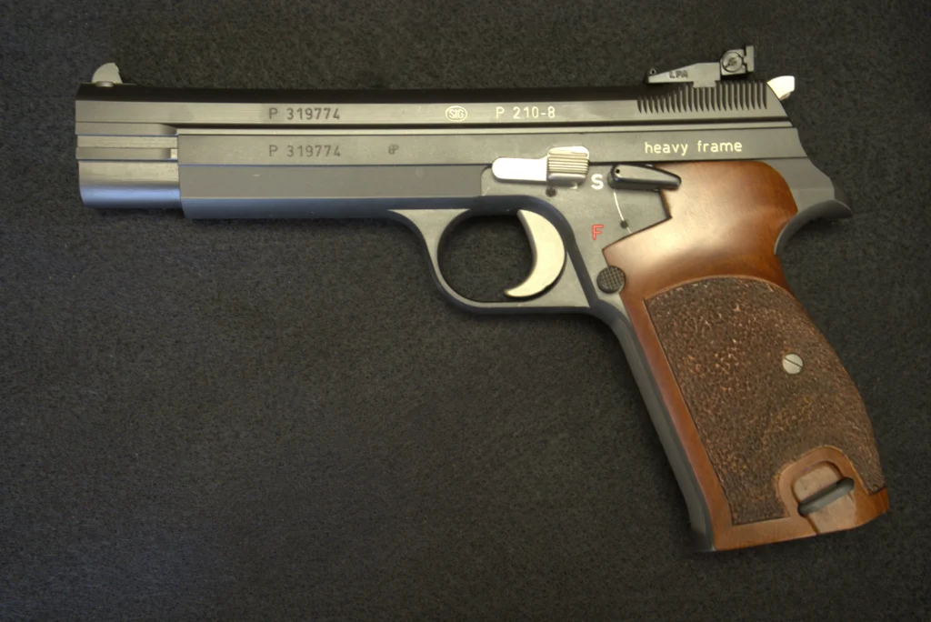 SIG Sauer P210-8 Upside-Down 8 From Leon Crottet To Lorenz Vetter