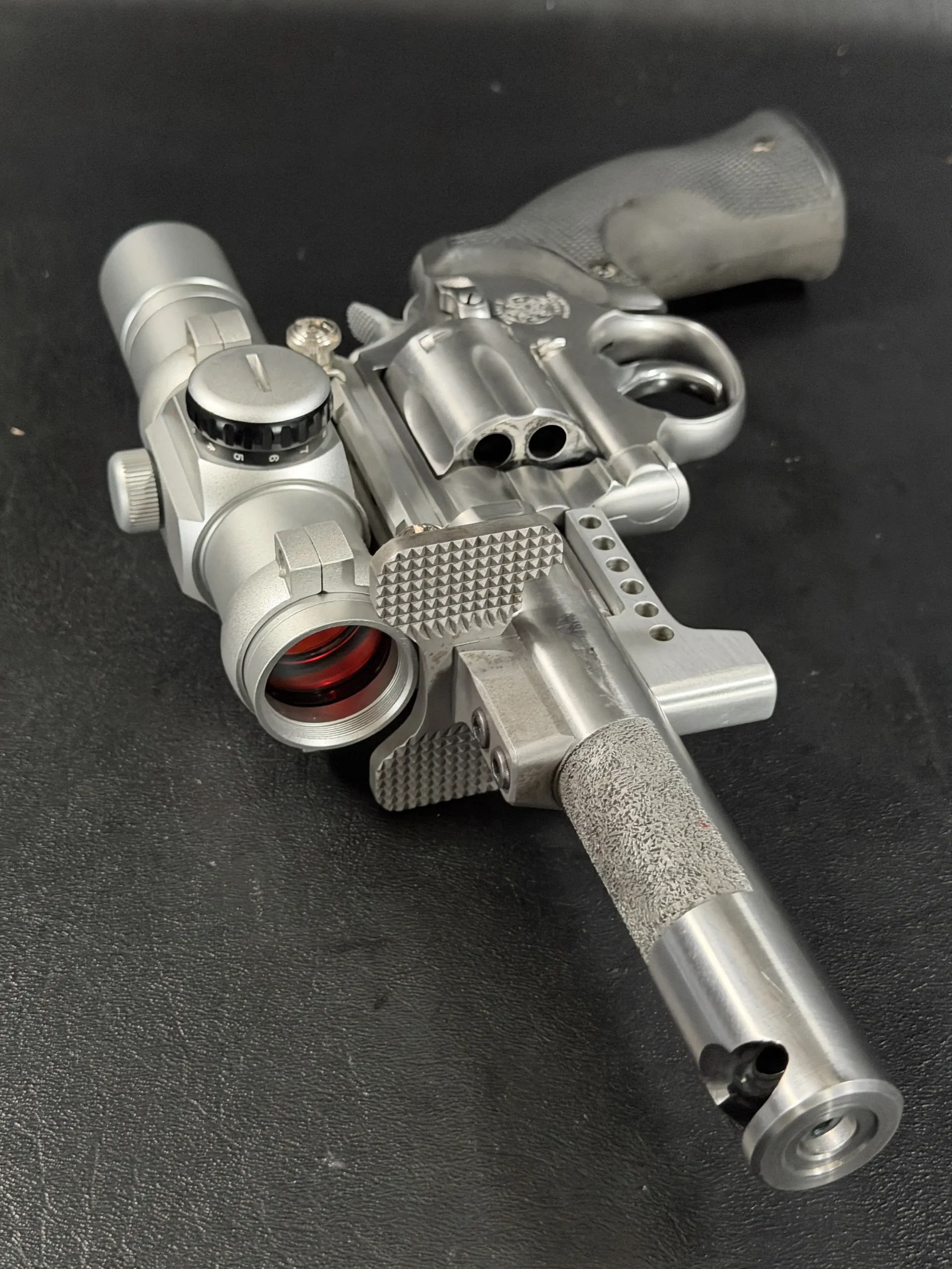 S&W 686 3 Prototype Stainless Competition Revolver Judy Woolley