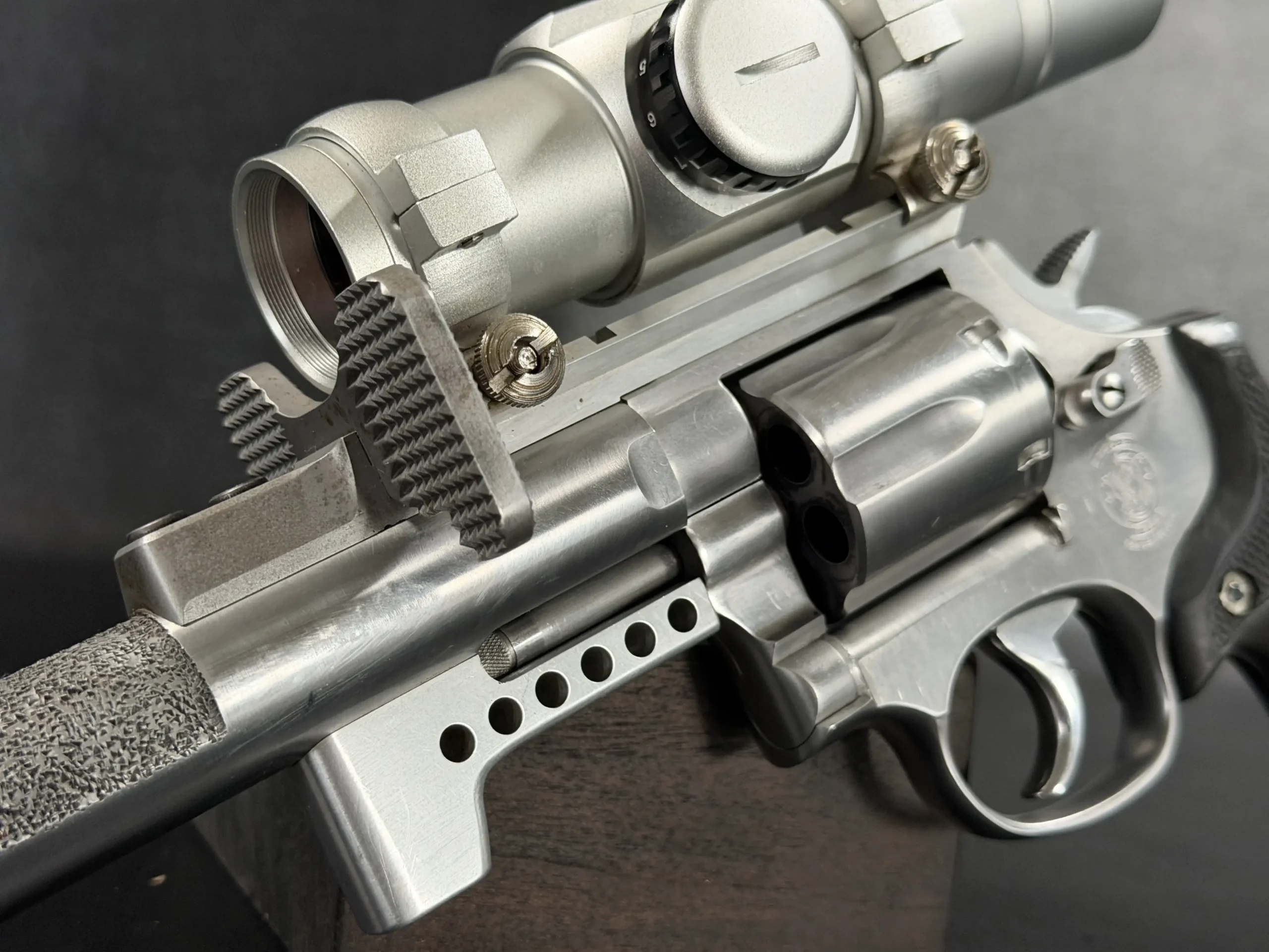 S&W Stainless Prototype Competition Revolver 686 Performance Center