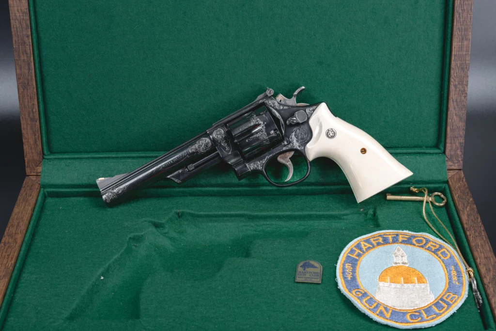 Smith & Wesson 29 Engraved Hartford Gun Club 100 Yr. Anniversary