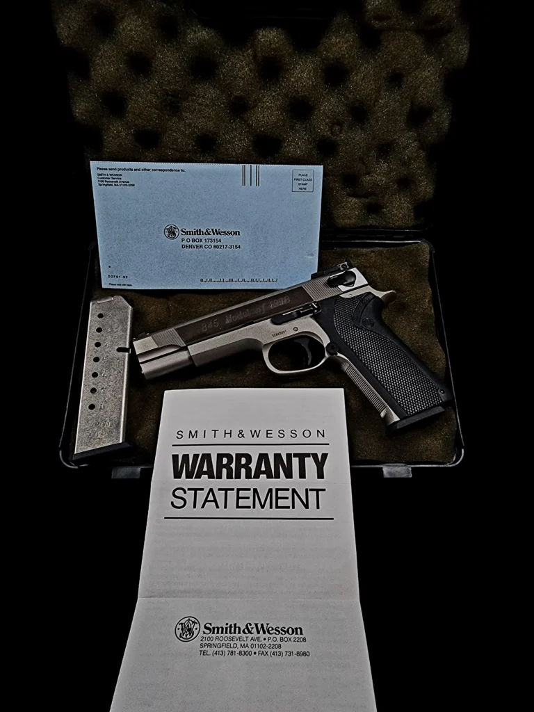Smith & Wesson 845 Stainless Serial - SDN0001