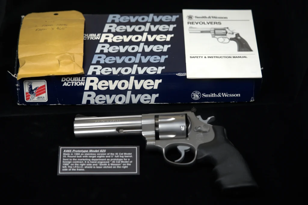 Smith & Wesson Model 625 Prototype I.P.S.C Serial# X465
