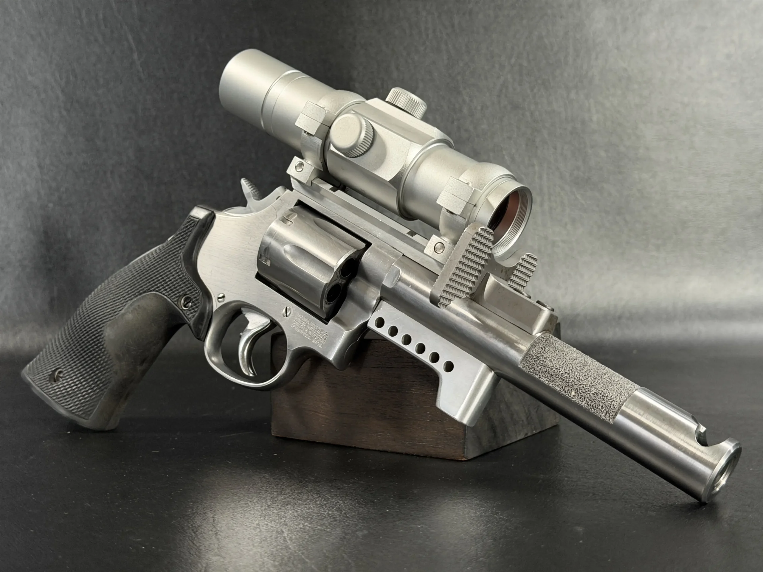 Smith & Wesson Prototype 686 Stainless Competition Revolver Judy Woolley