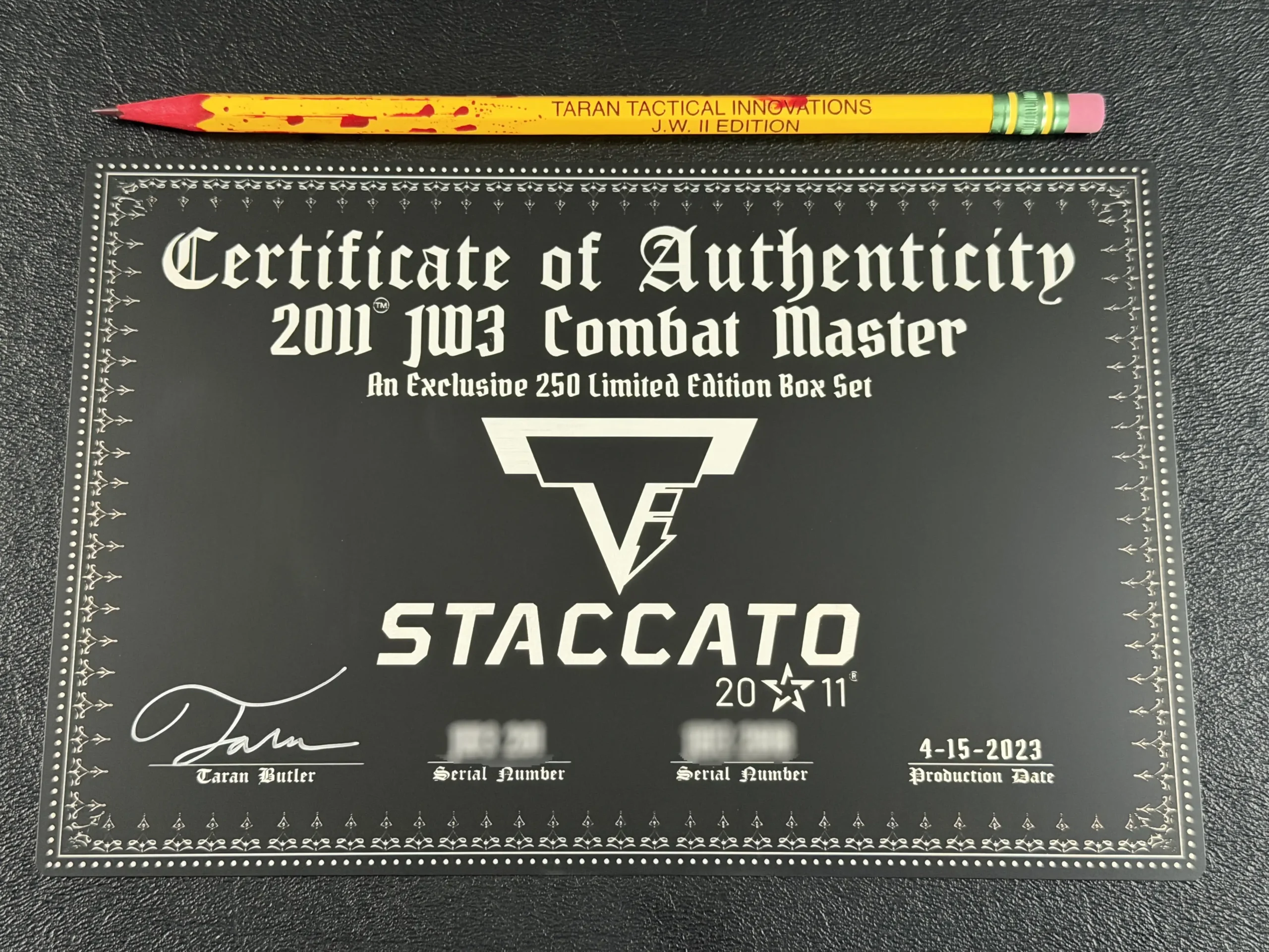 Staccato JW3 Combat Master Pistols