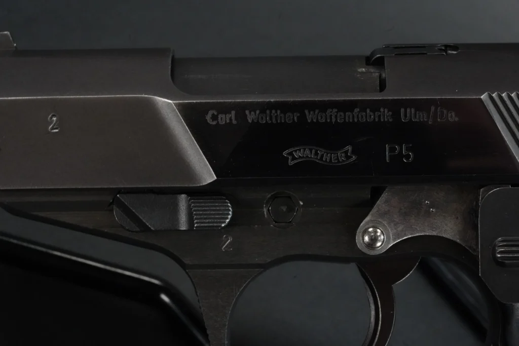 Walther P5 Compact Close-Up SN 2