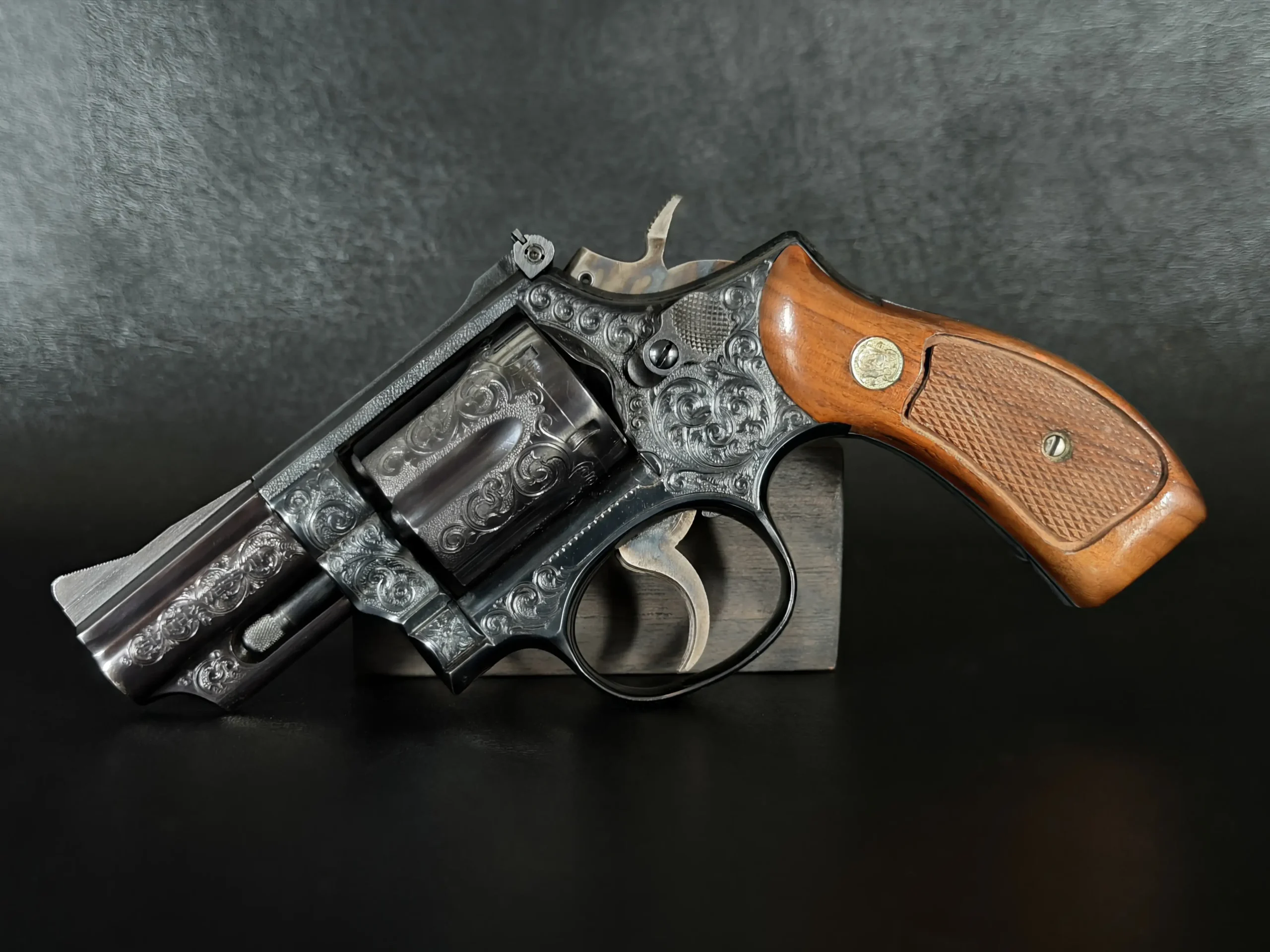 Bent Agner Nielsen Engraved S and W Model 19 3