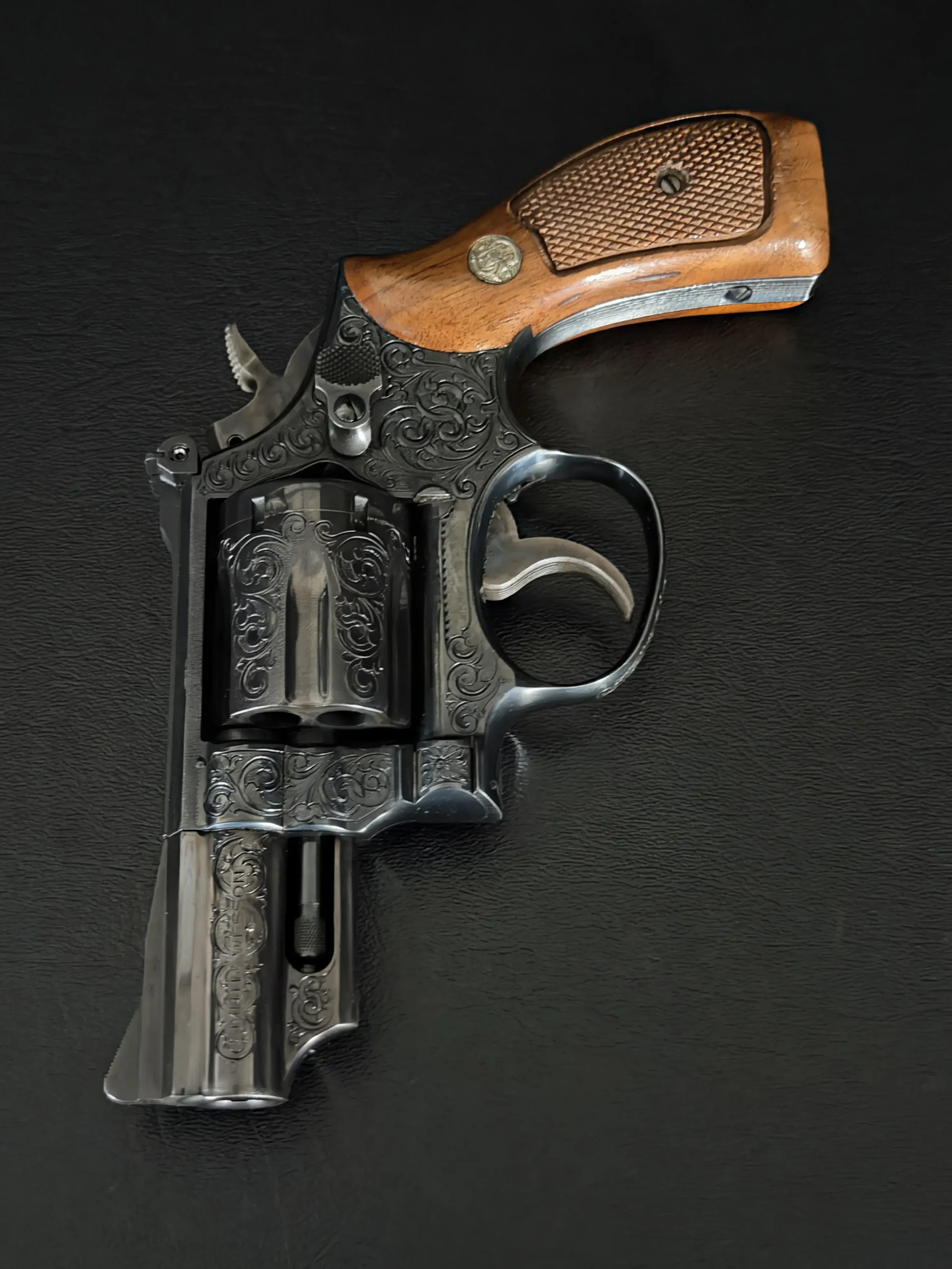 Bent Agner Nielsen Engraved Smith and Wesson Gallery Piece