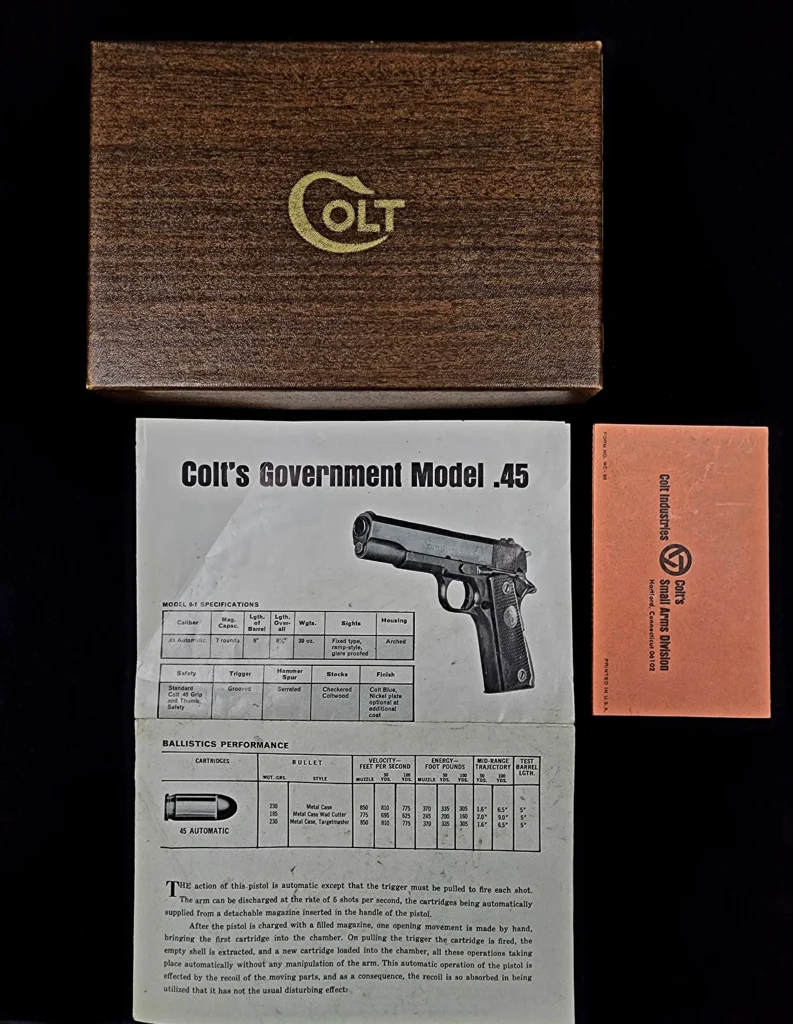 Colt Government BB Prototype Serial - 334008-C