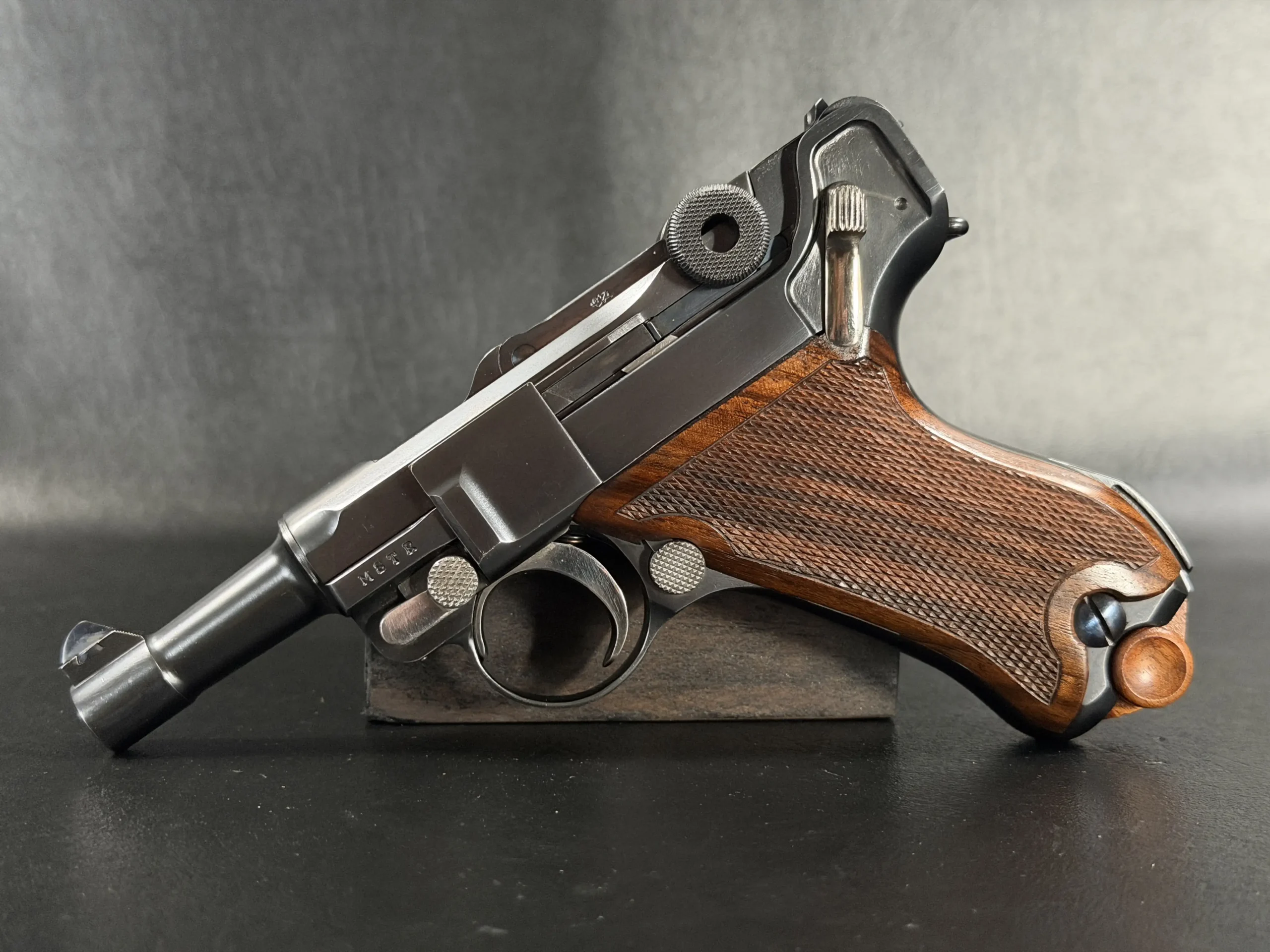 John Martz MSTR Luger 9mm Left Side Profile