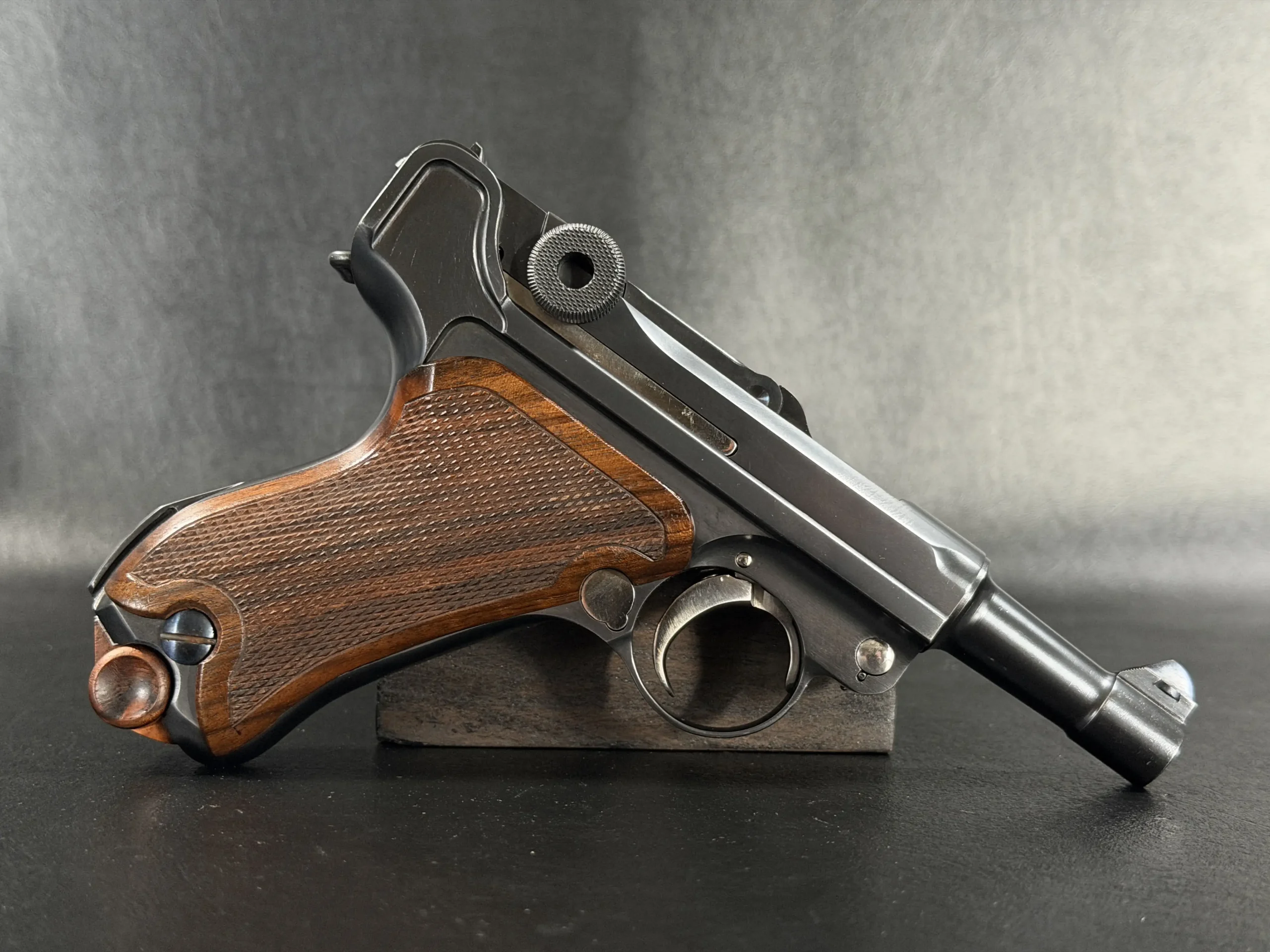 John Martz MSTR Luger 9mm Right Side Profile