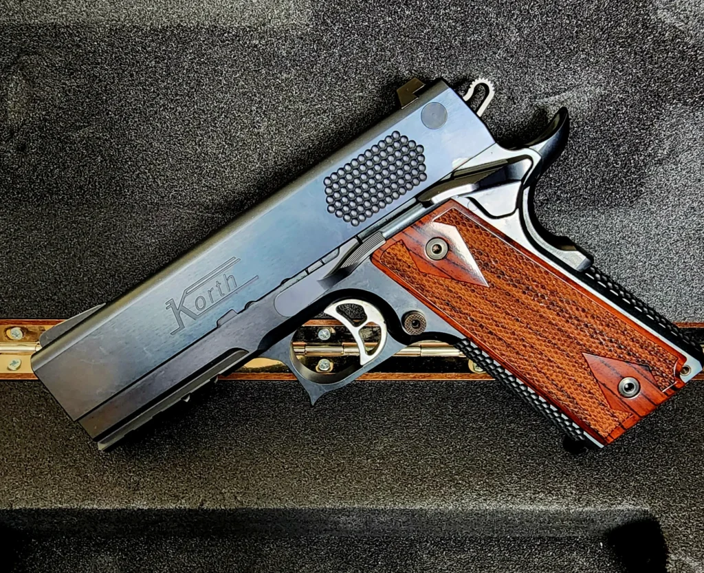 Korth PRS Featured On Forgotten Weapons - Left - Serial - 600019