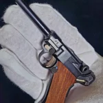 Miniature Swiss Luger P08 By Leon Crottet