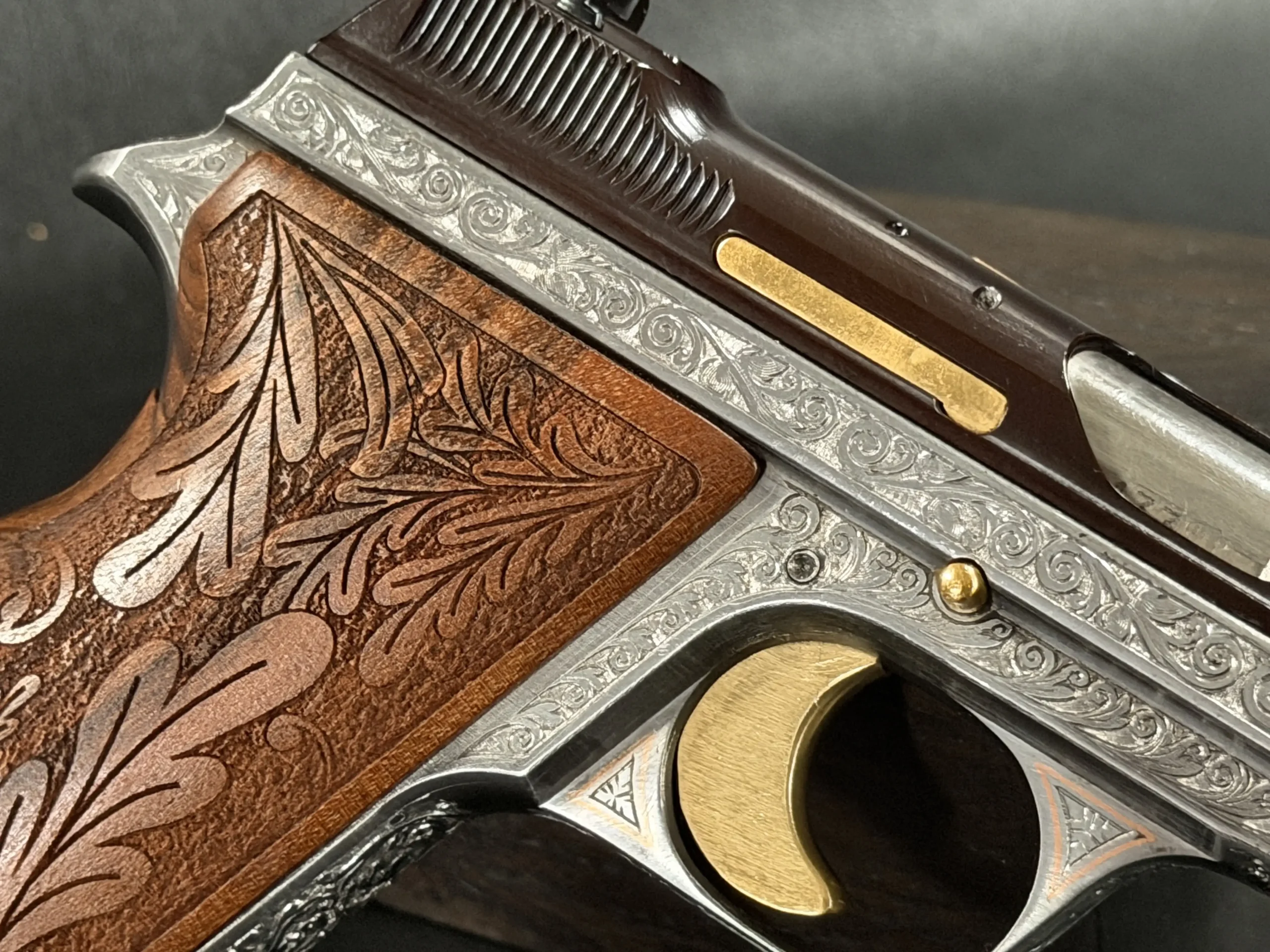 SIG P210 4 Luxus premium engraved handgun 9mm