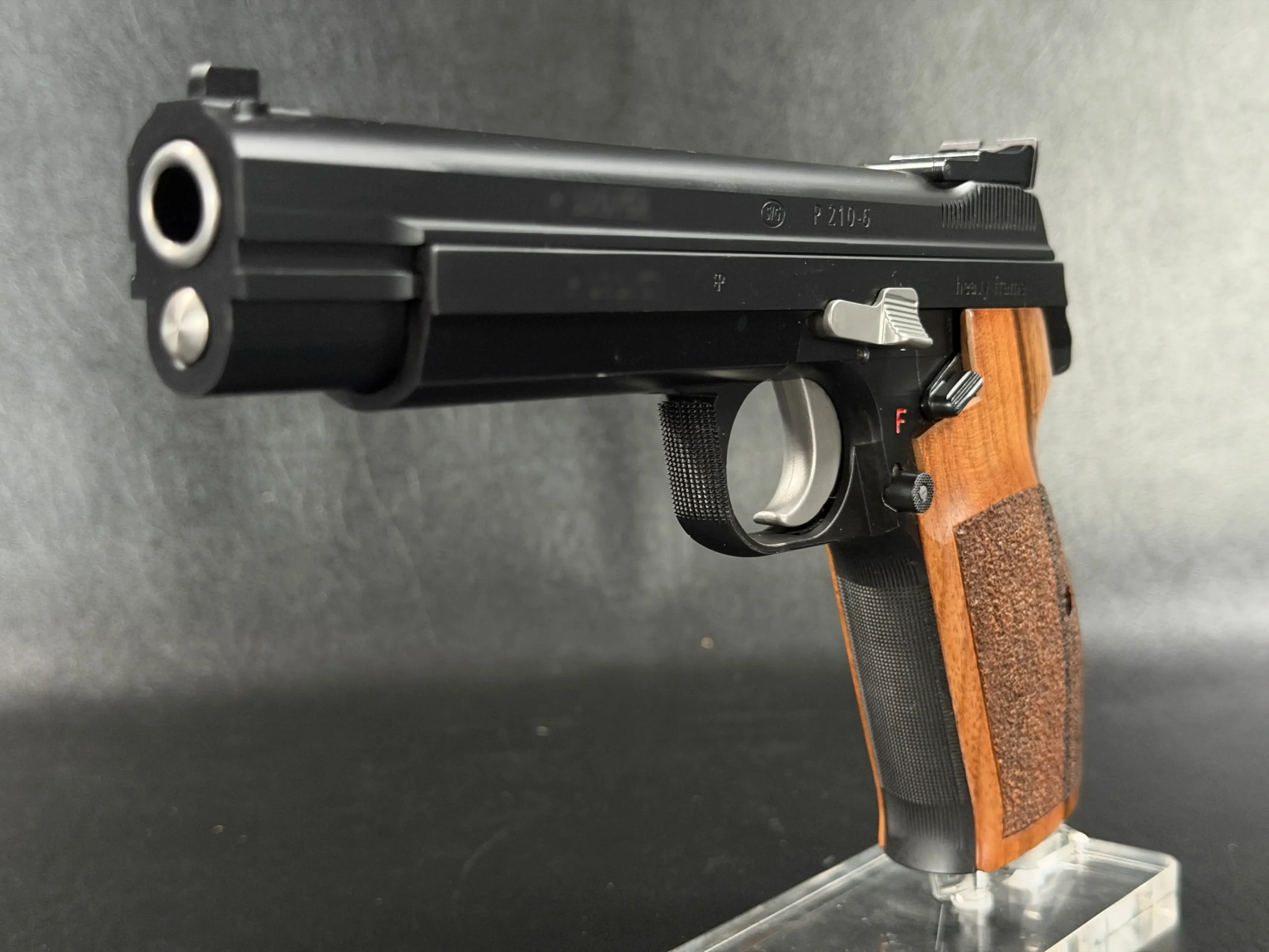 SIG P210 6S extended slide heavy frame