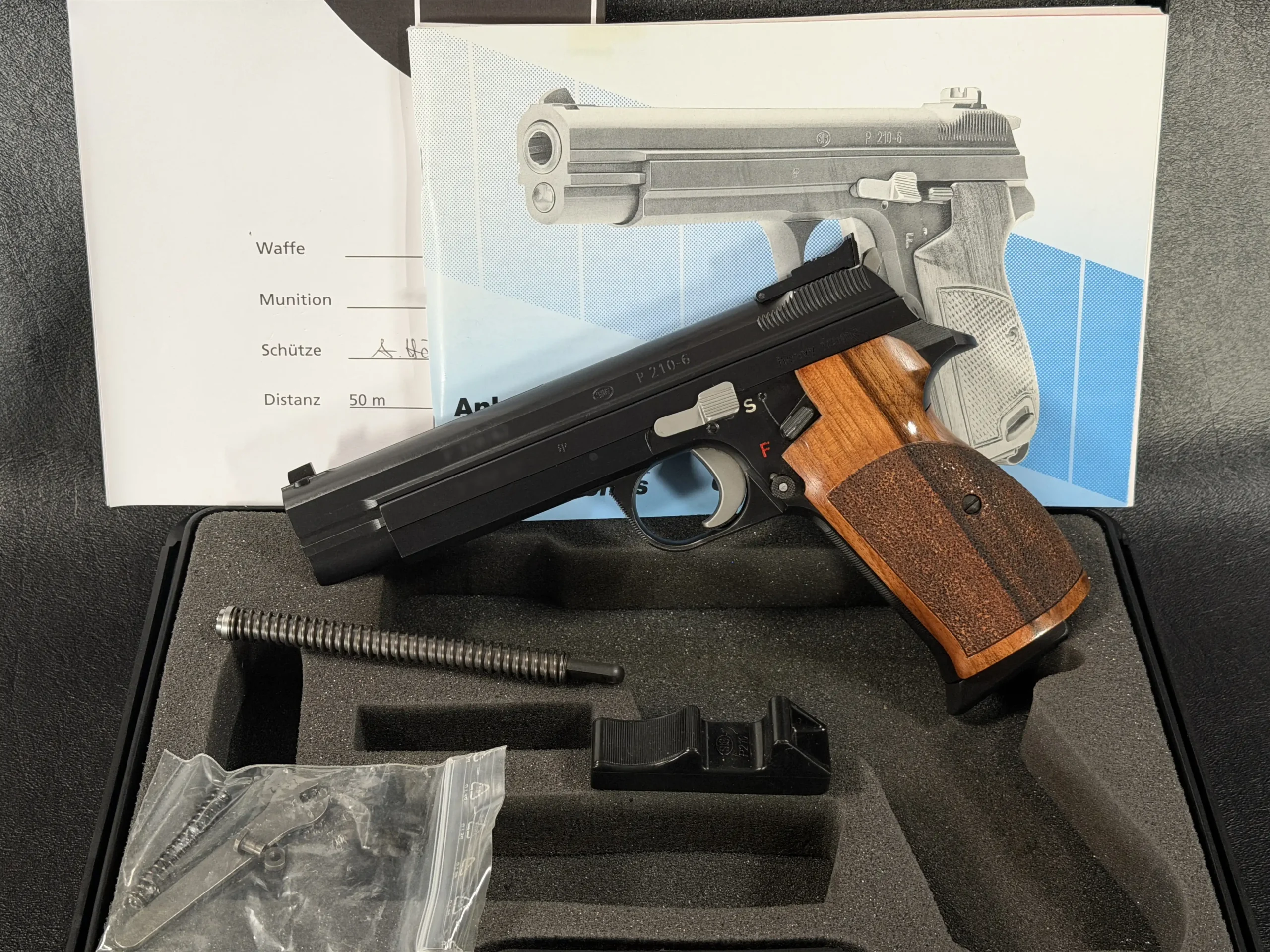 SIG P210 6S heavy frame 9mm