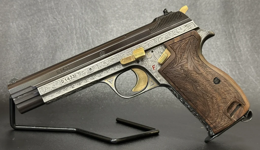 SIG Sauer P210-4 Luxus Serial D1433