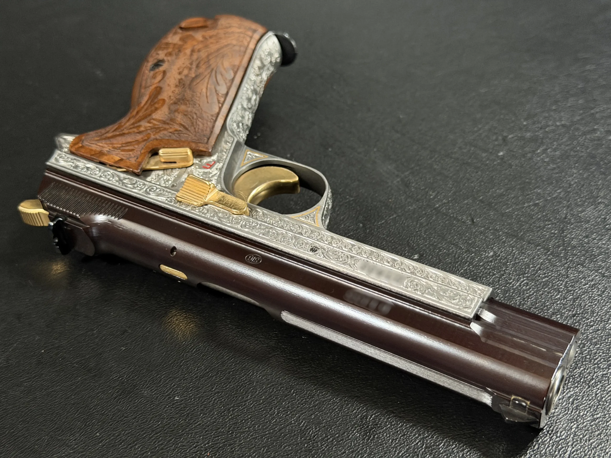 SIG Sauer P210 engraved 9mm luxury collector piece