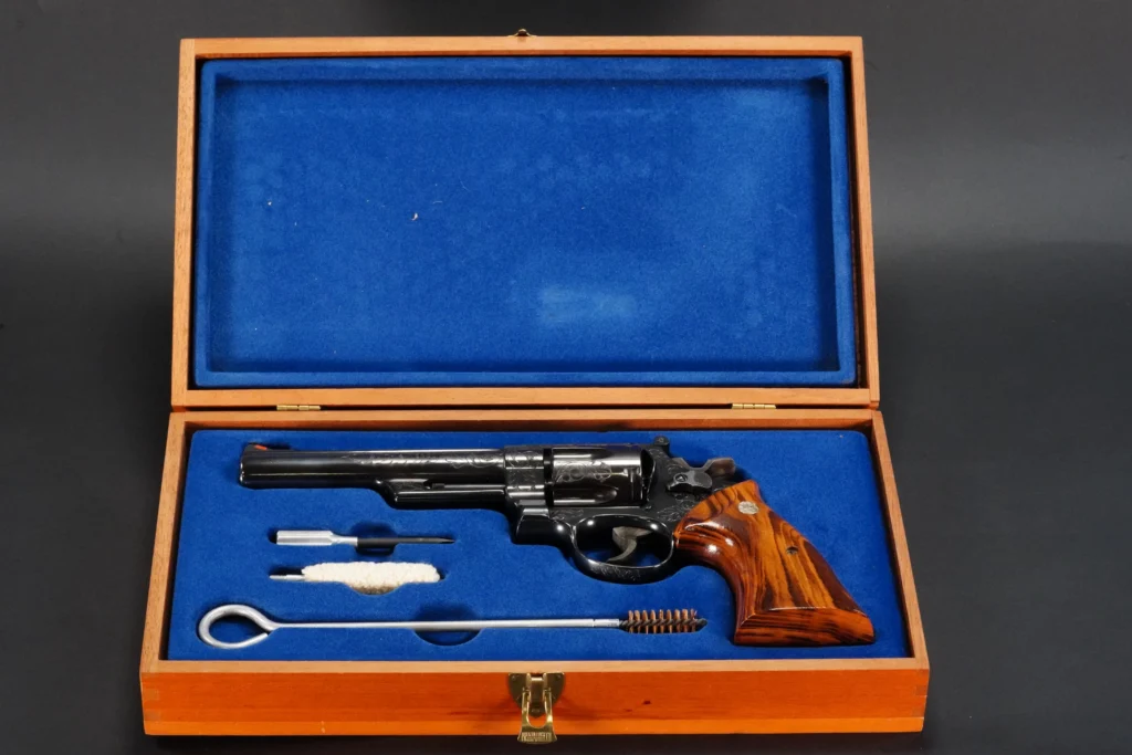 Smith-Wesson-25-5-Factory-Engraved-Case-SN-AJJ8702