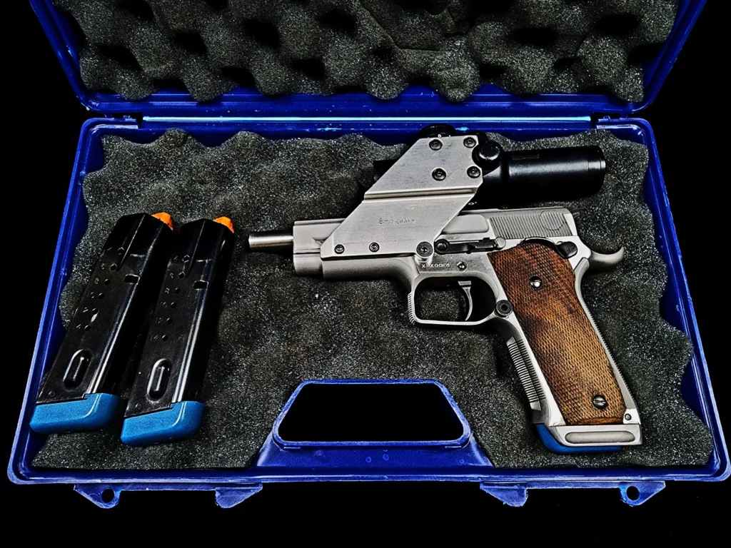 Smith & Wesson Prototype 4006 Custom Judy Woolley Case Serial - XPX0013