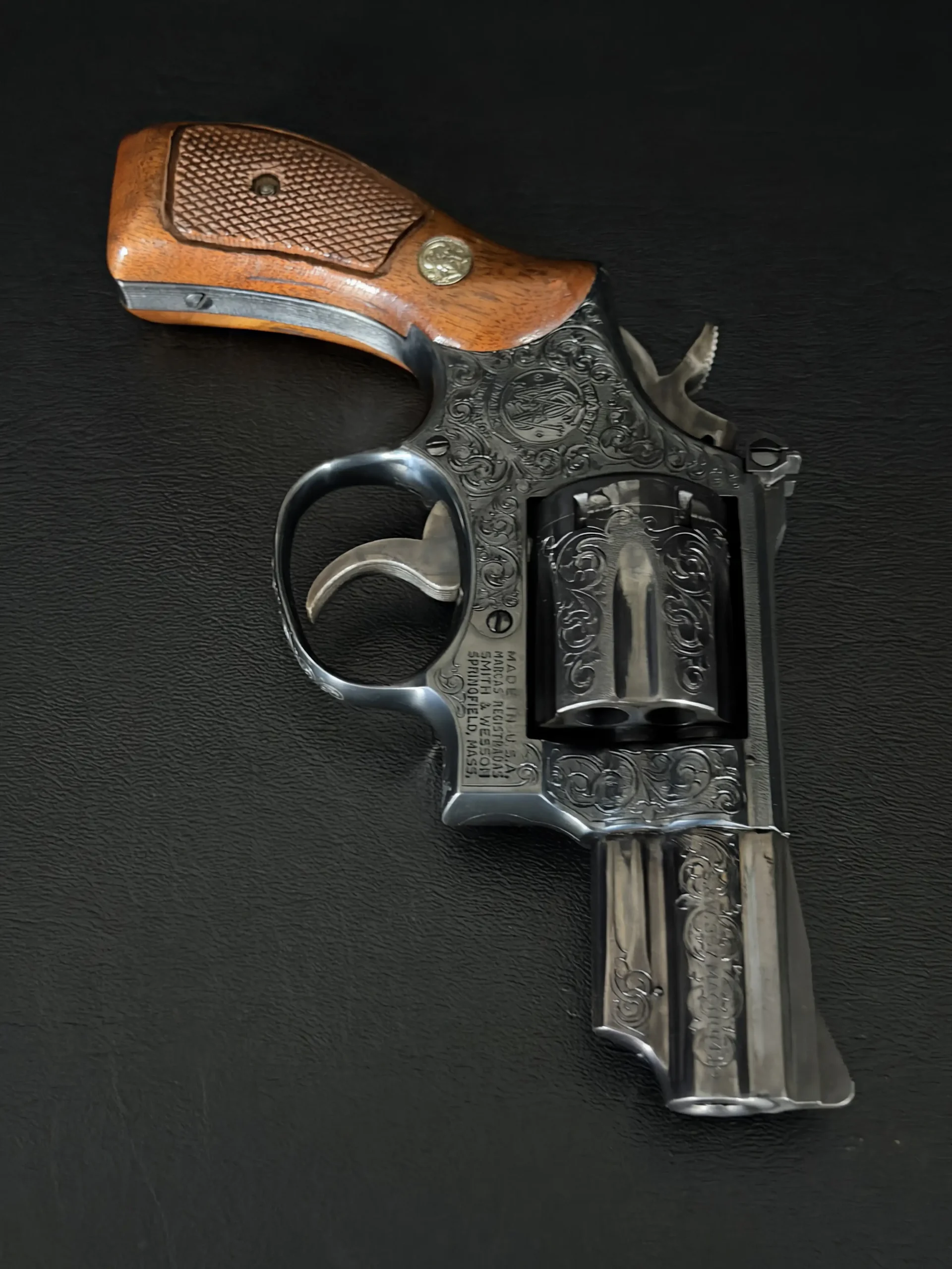 Smith and Wesson 357 Magnum Engraved K Frame