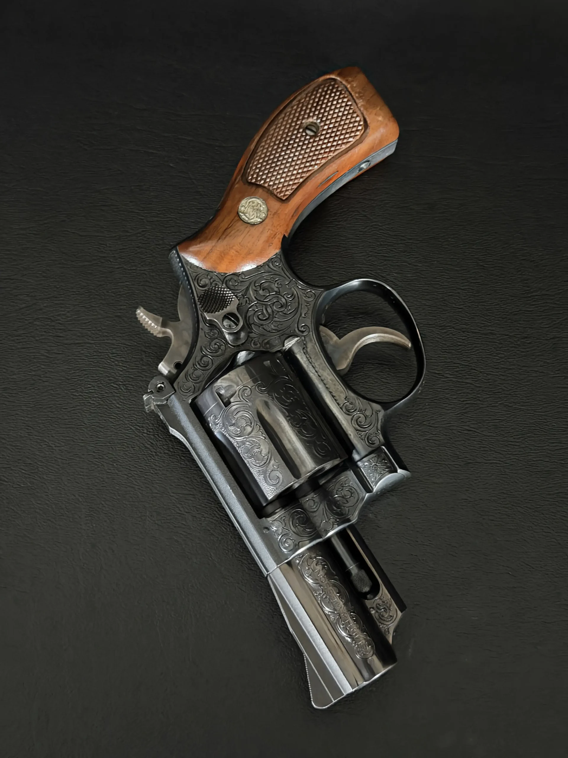 Smith and Wesson Engraved Revolver Presentation Grade