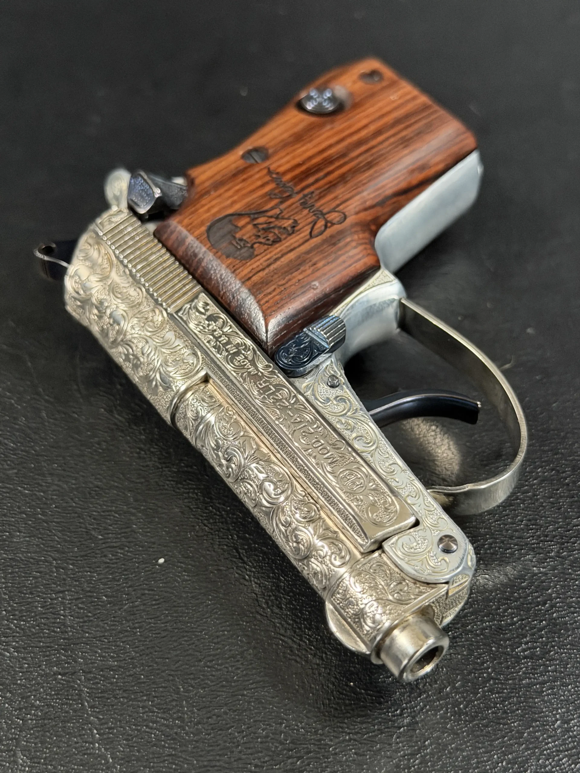 Beretta Model 21A celebrity provenance