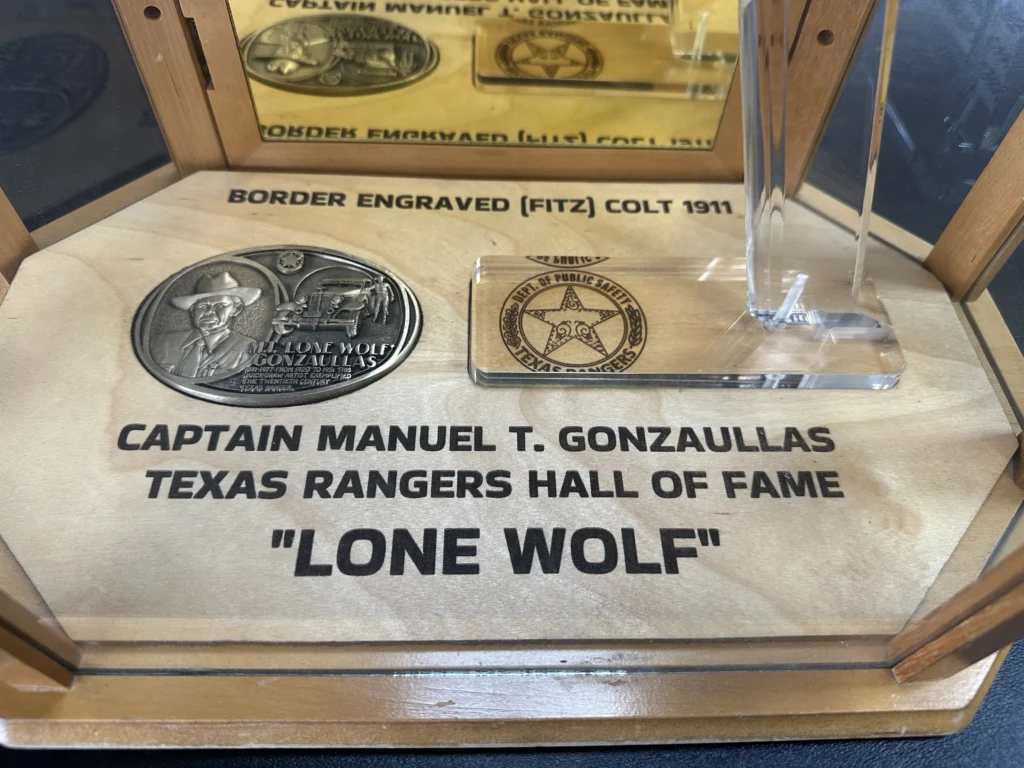 Colt 1911 Texas Ranger Captain Display